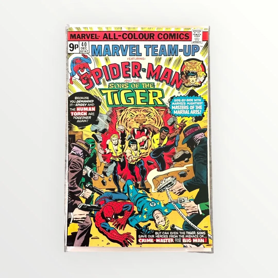 Product image for Marvel Team-up #40 Spider-Man and The Sons of the Tiger