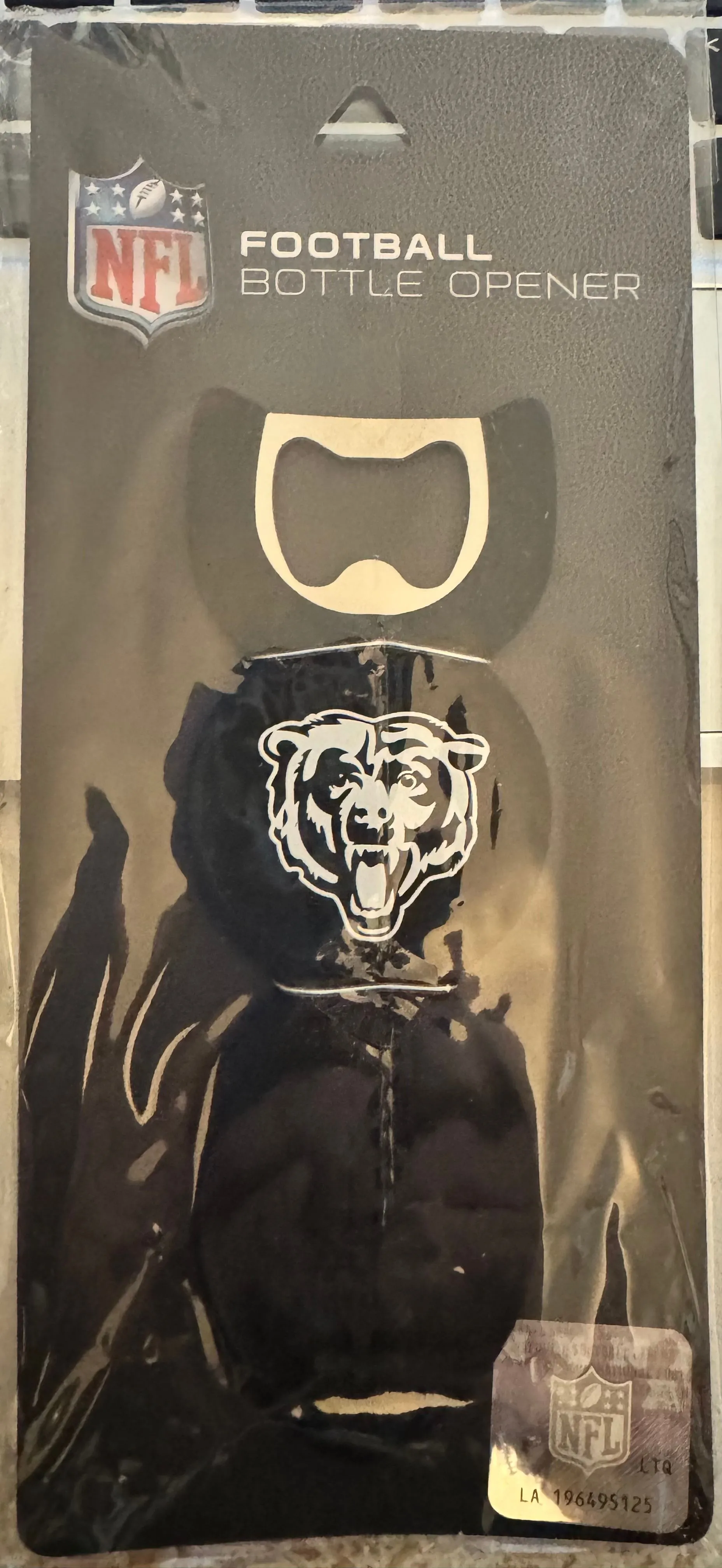Product image for Chicago Bears Silicone Handle Bottle Opener