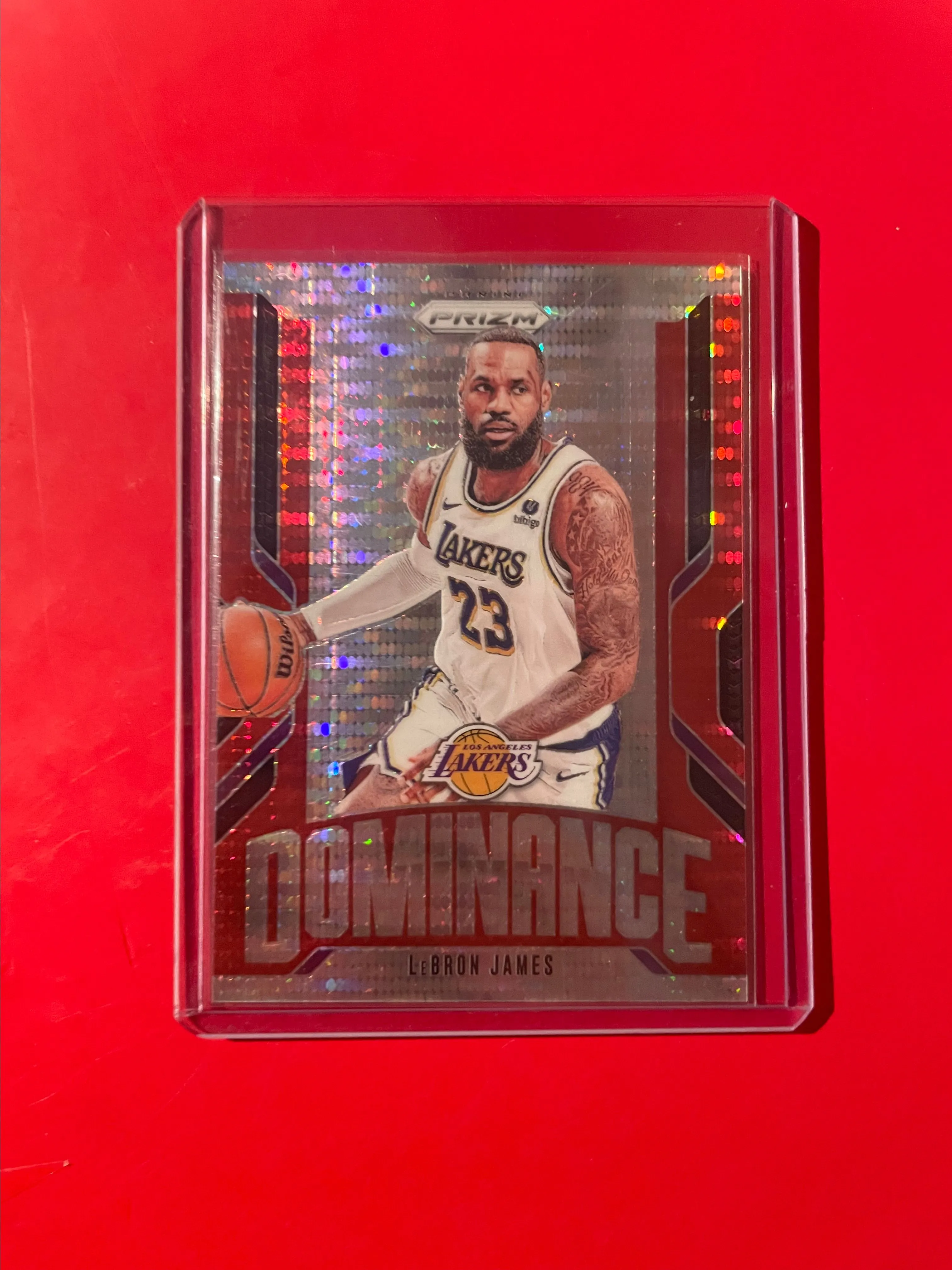 Product image for LeBron James Red Pulsar Dominance /75