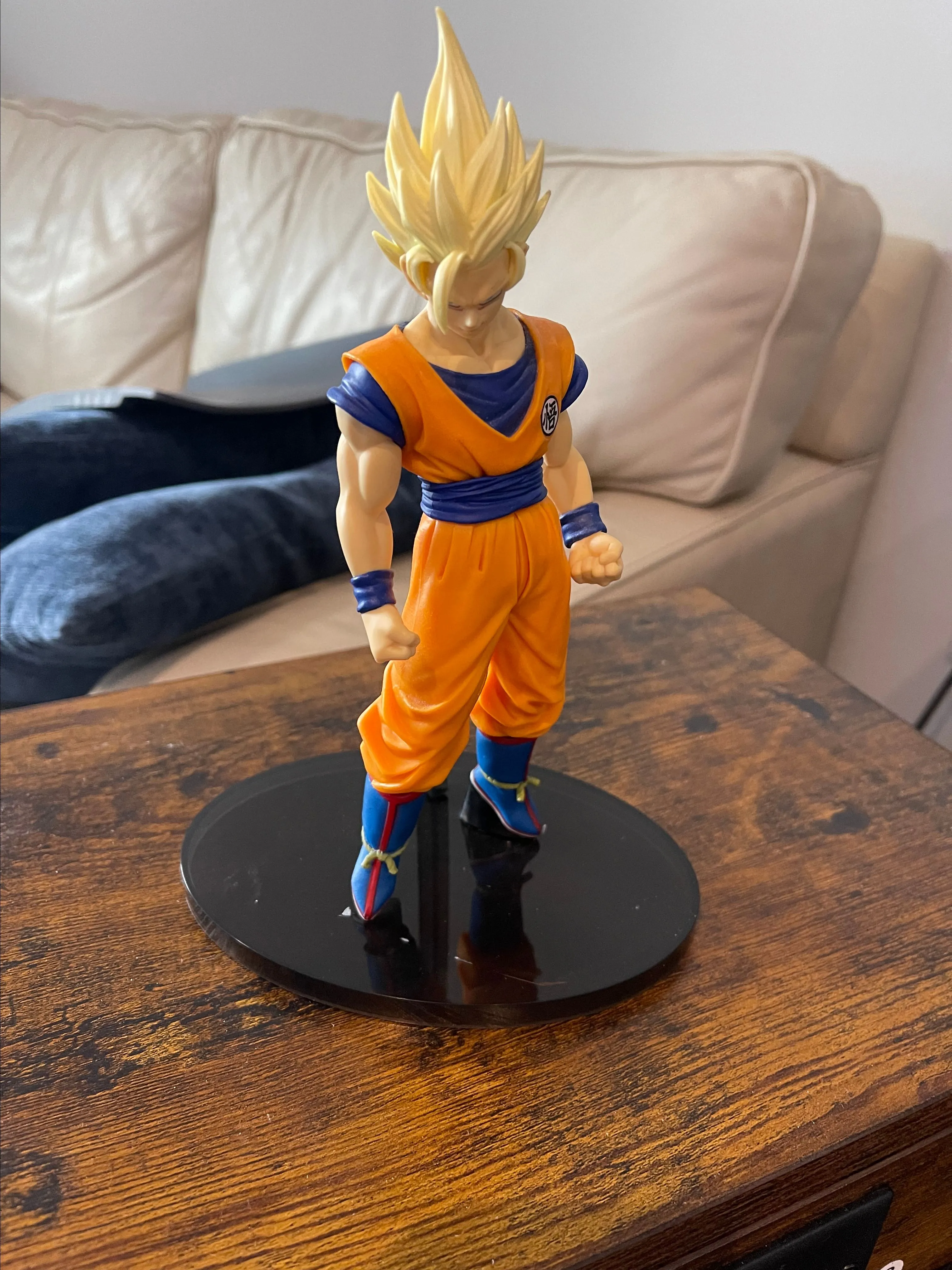 Product image for Goku Super Saiyan 2 Figure - Used/ open - No Box - Banpresto Dragon Ball 6 Vol