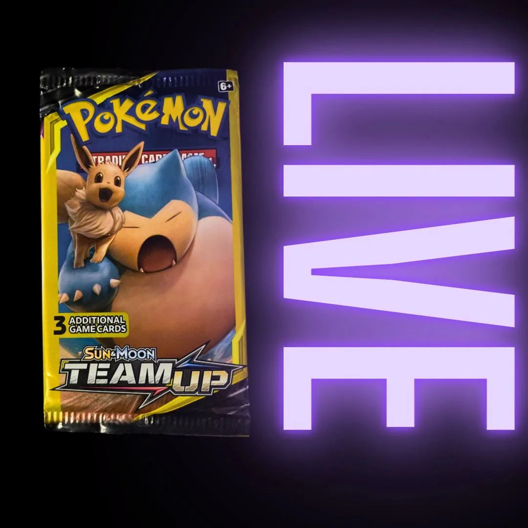 Pokmon Team Up 3 Card Booster Pack  Whatnot: Shop, Sell, Connect