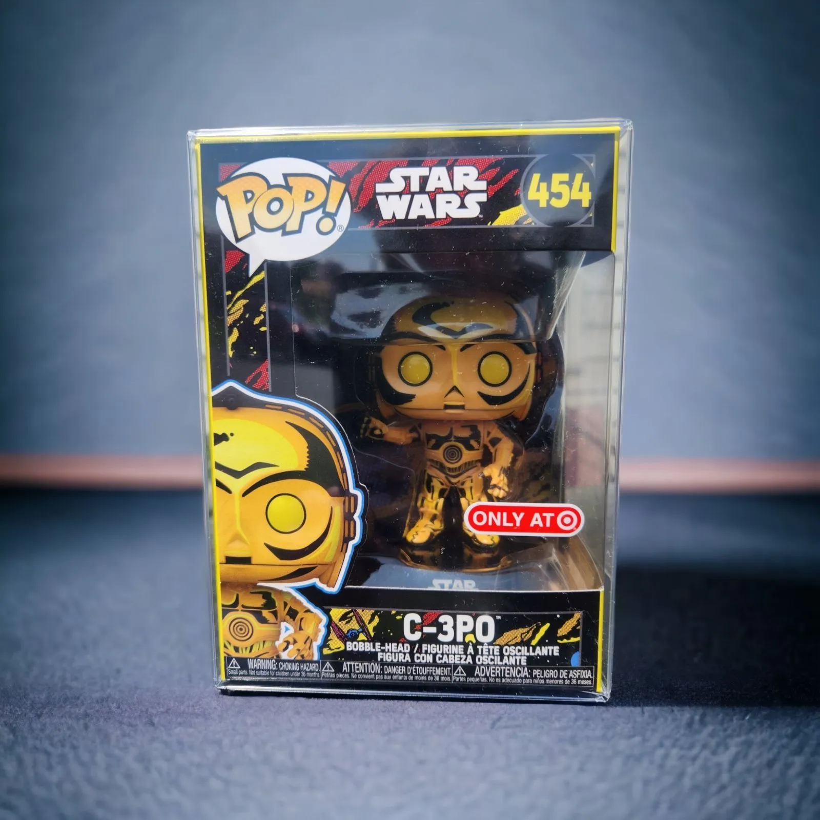Product image for Funko Pop C-3P0 Blacklight Target Exclusive