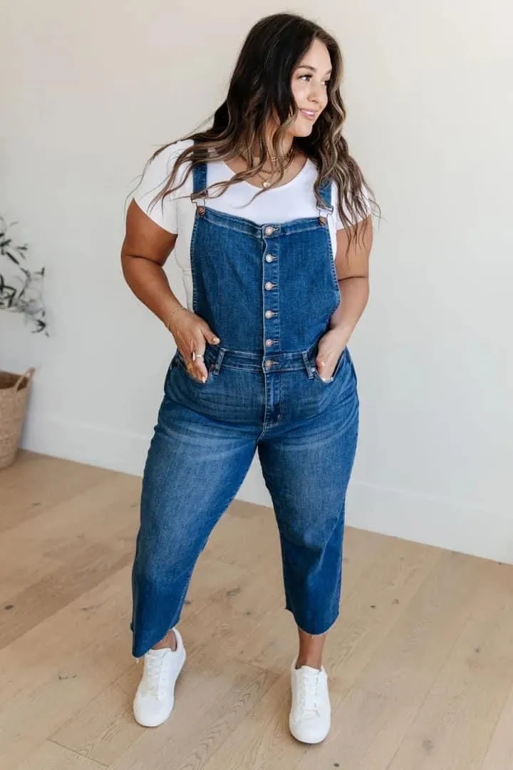 Product image for JUDY BLUE DENIM OVERALLS