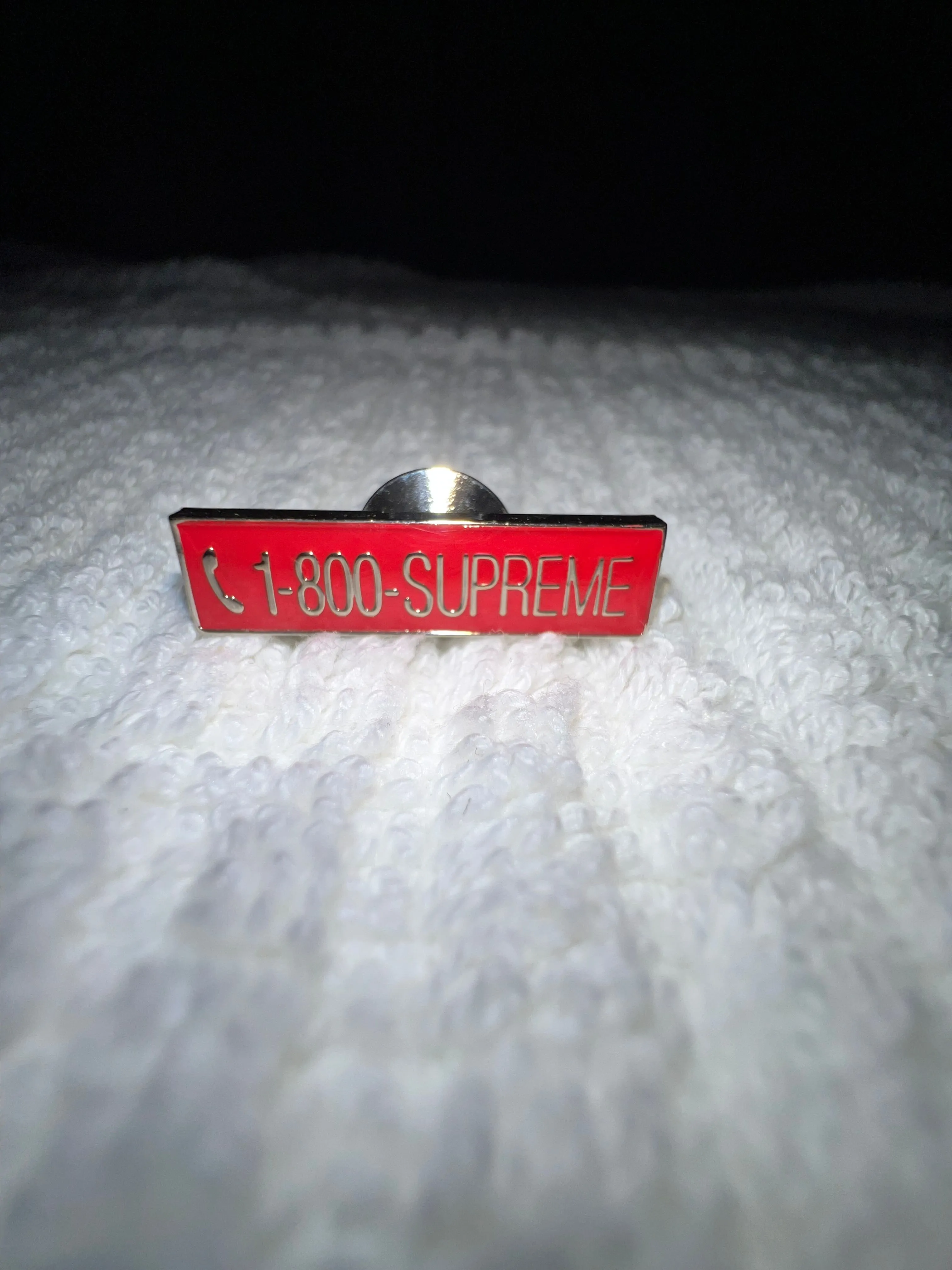 Product image for 1-800 Supreme Pin