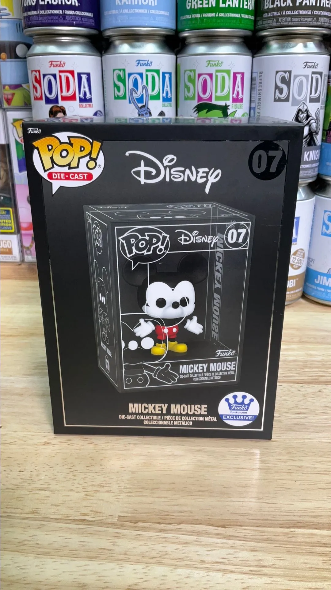 Product image for Die Cast Funko Common - Mickey Mouse