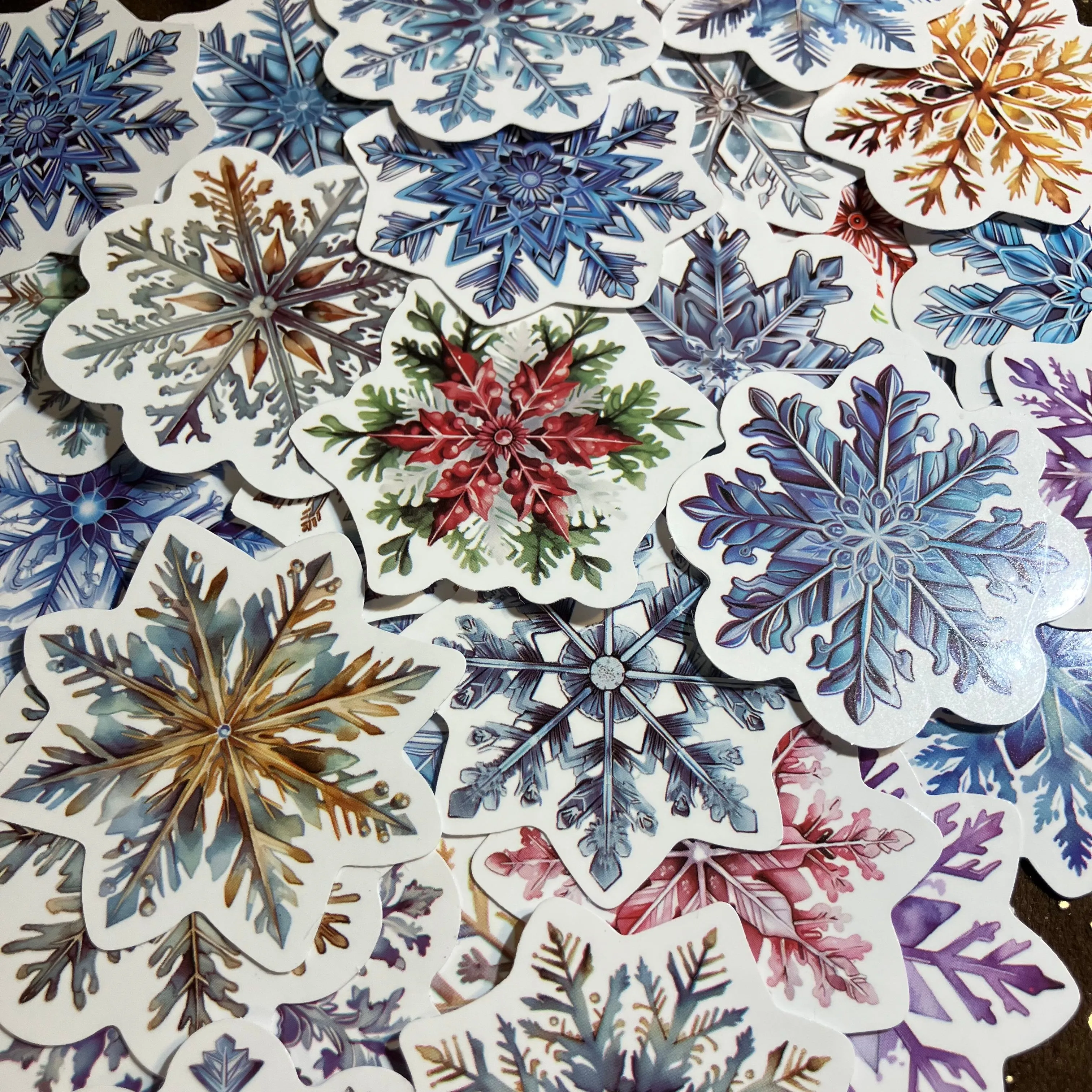 Product image for 5 Random Snowflake Stickers