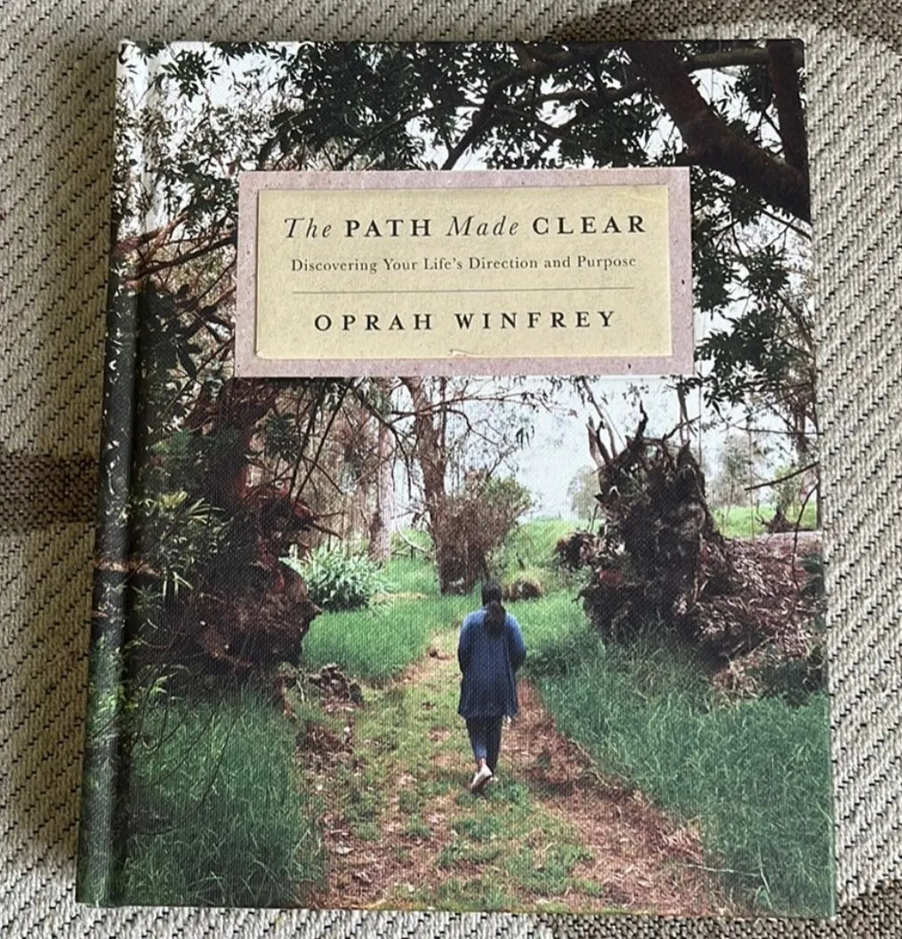 Product image for Oprah Winfrey ‘The Path Made clear’ hard bound book