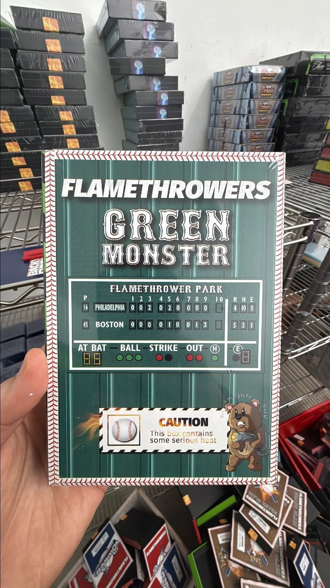 Product image for FLAMETHROWER GREEN MONSTER!