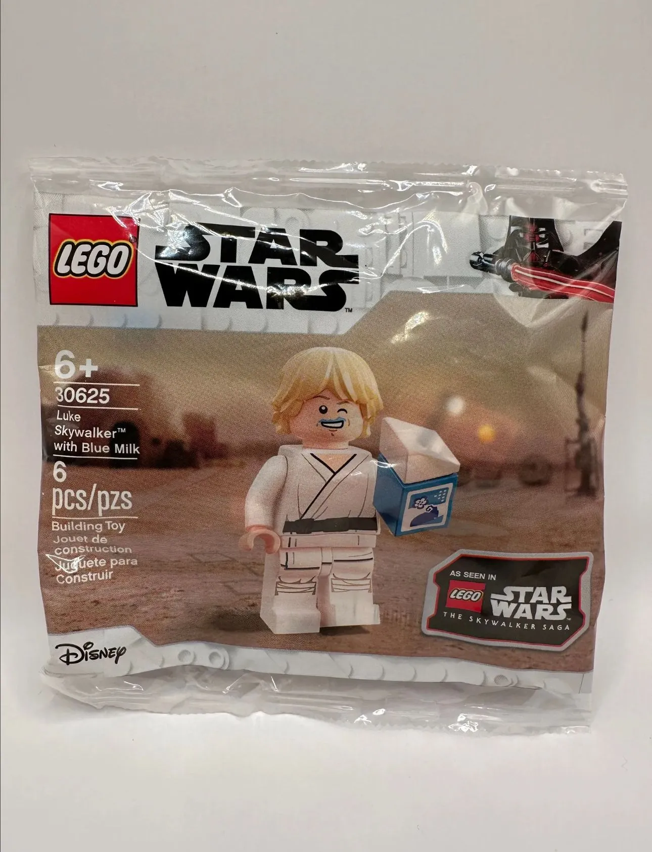 Product image for LEGO SW Minifigure - Blue Milk Luke Polybag - 30625 - Retired
