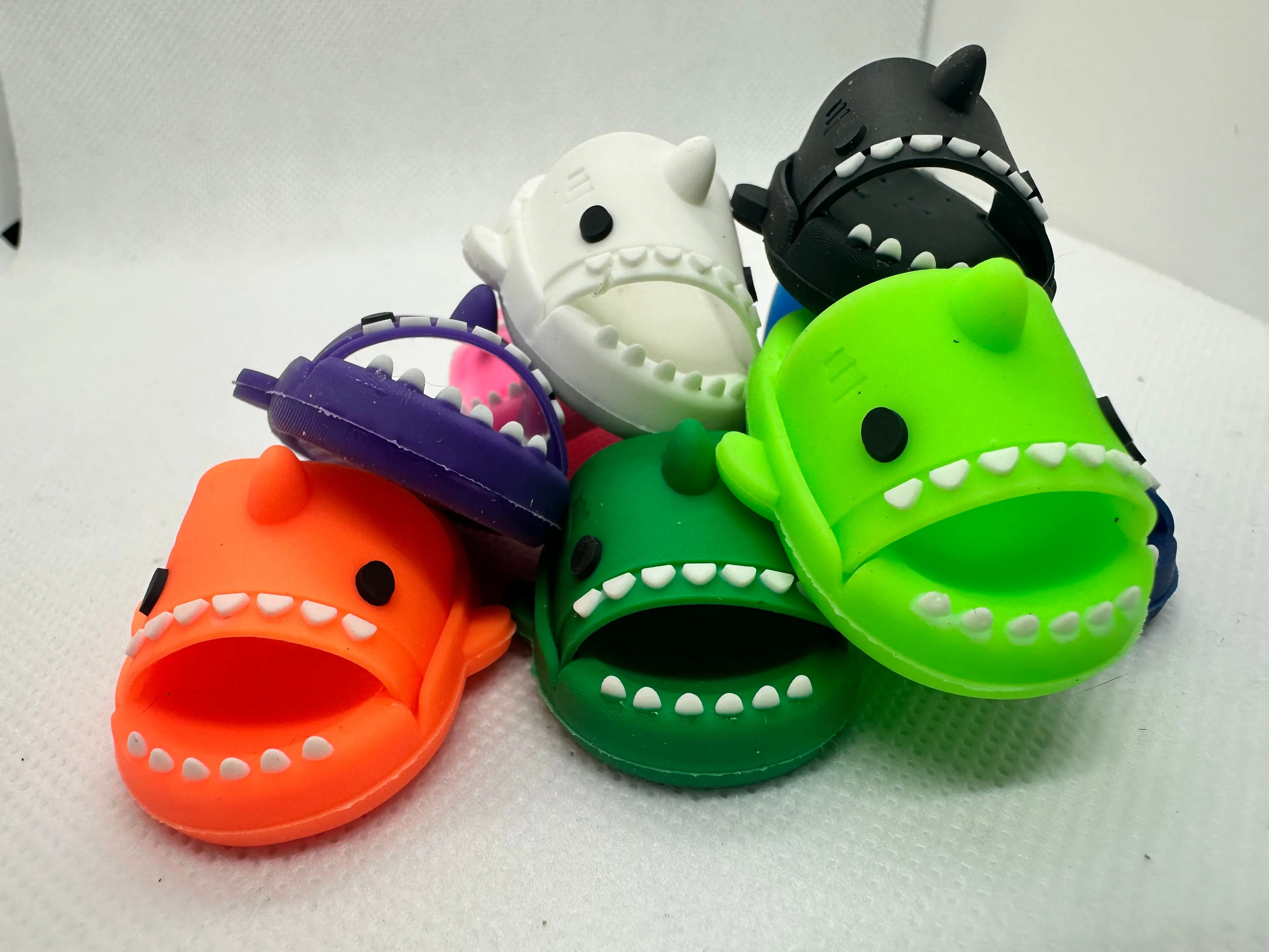 Product image for Sharkie Shark Sandel Keychains