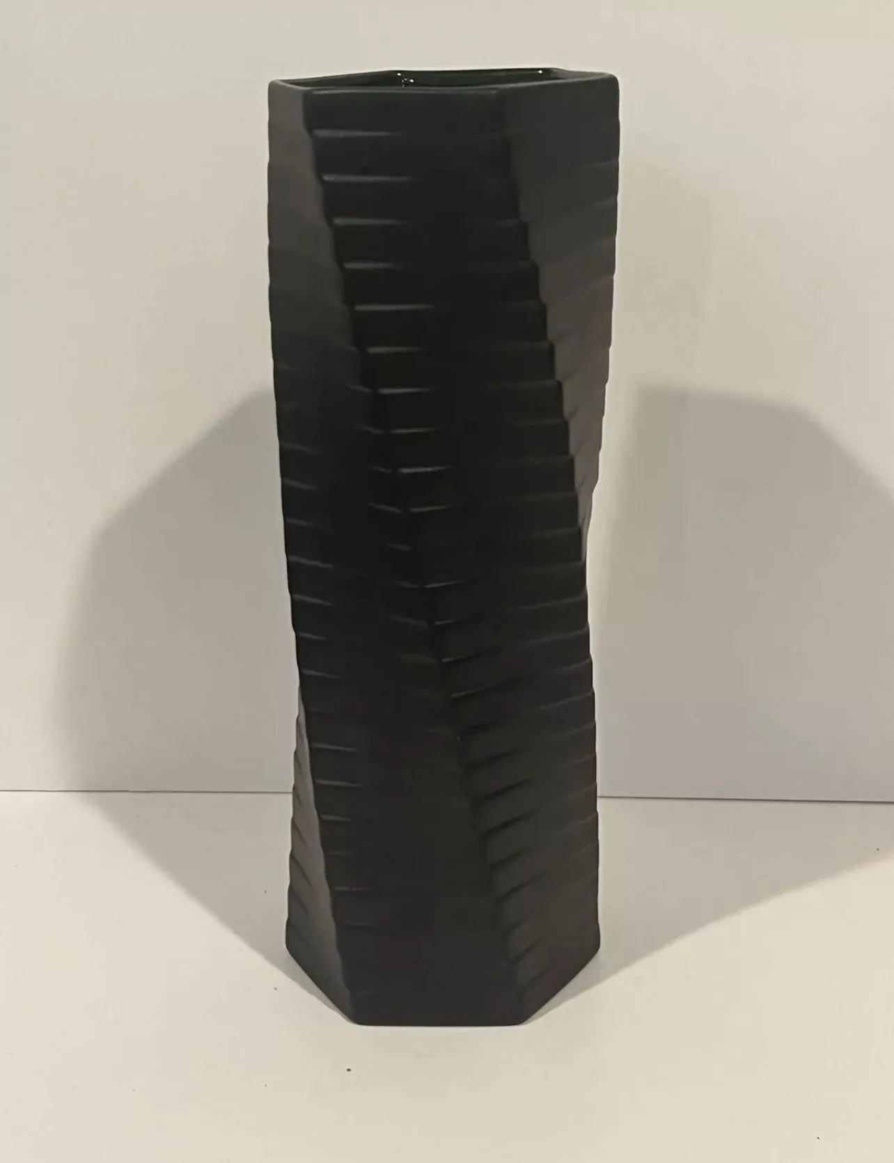 Product image for Rosenthal PISA Black Matte 9 1/4” Vase 1970’s: MINT