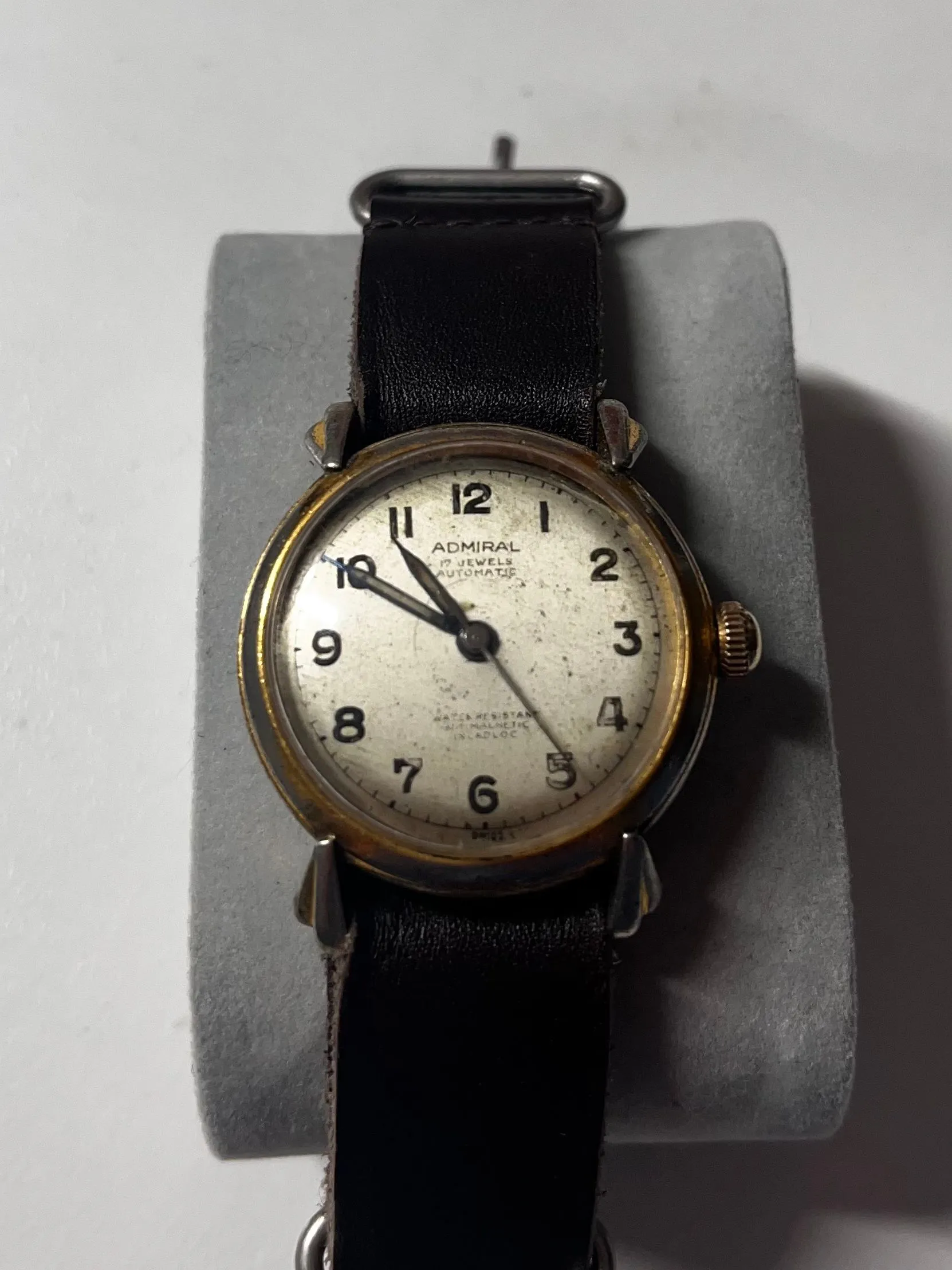 Product image for WWII military Admiral men’s watch automatic 17 jewels