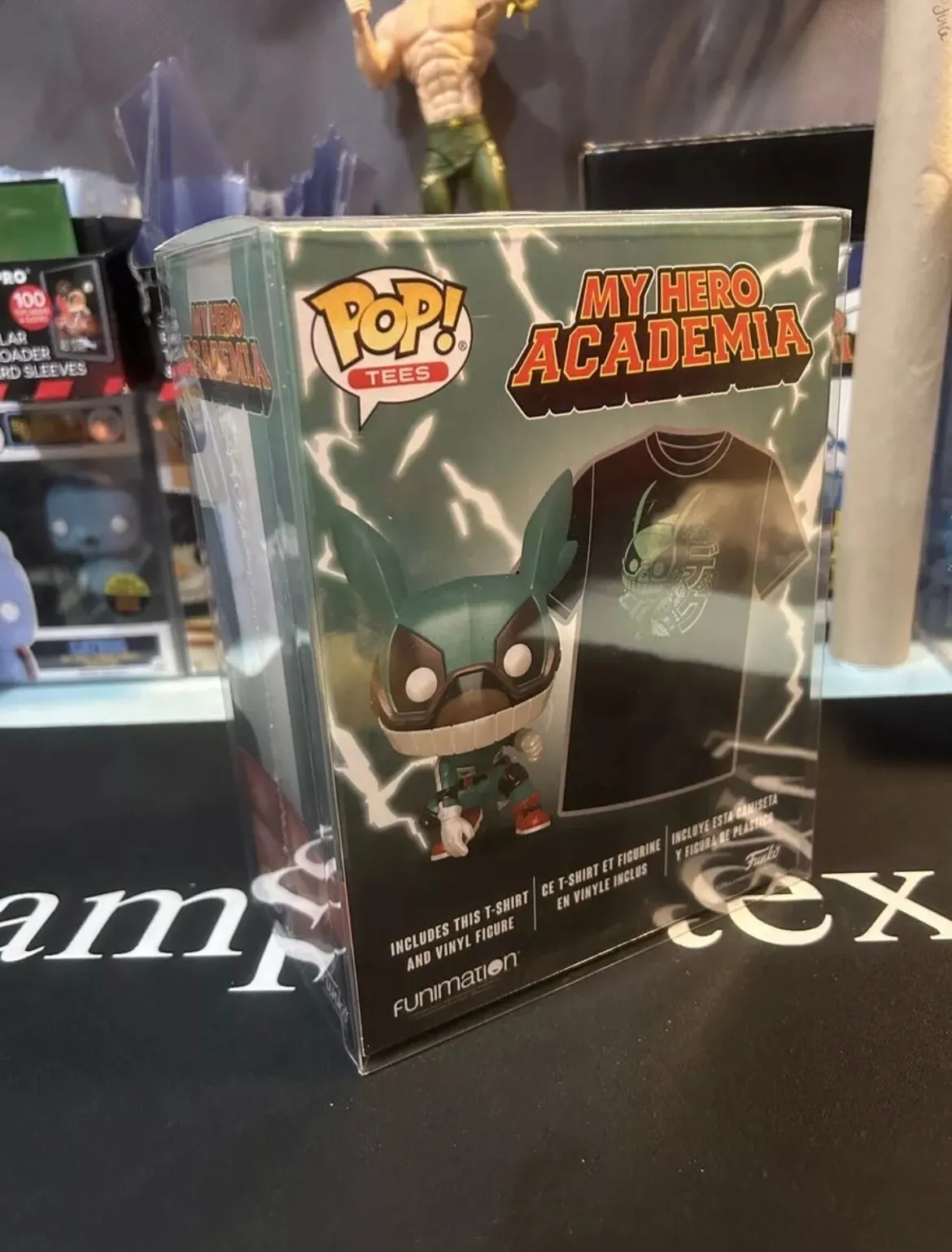 Product image for Funko POP & Tee Deku with Helmet Size (Metallic) (X-Large) w/ Protector!