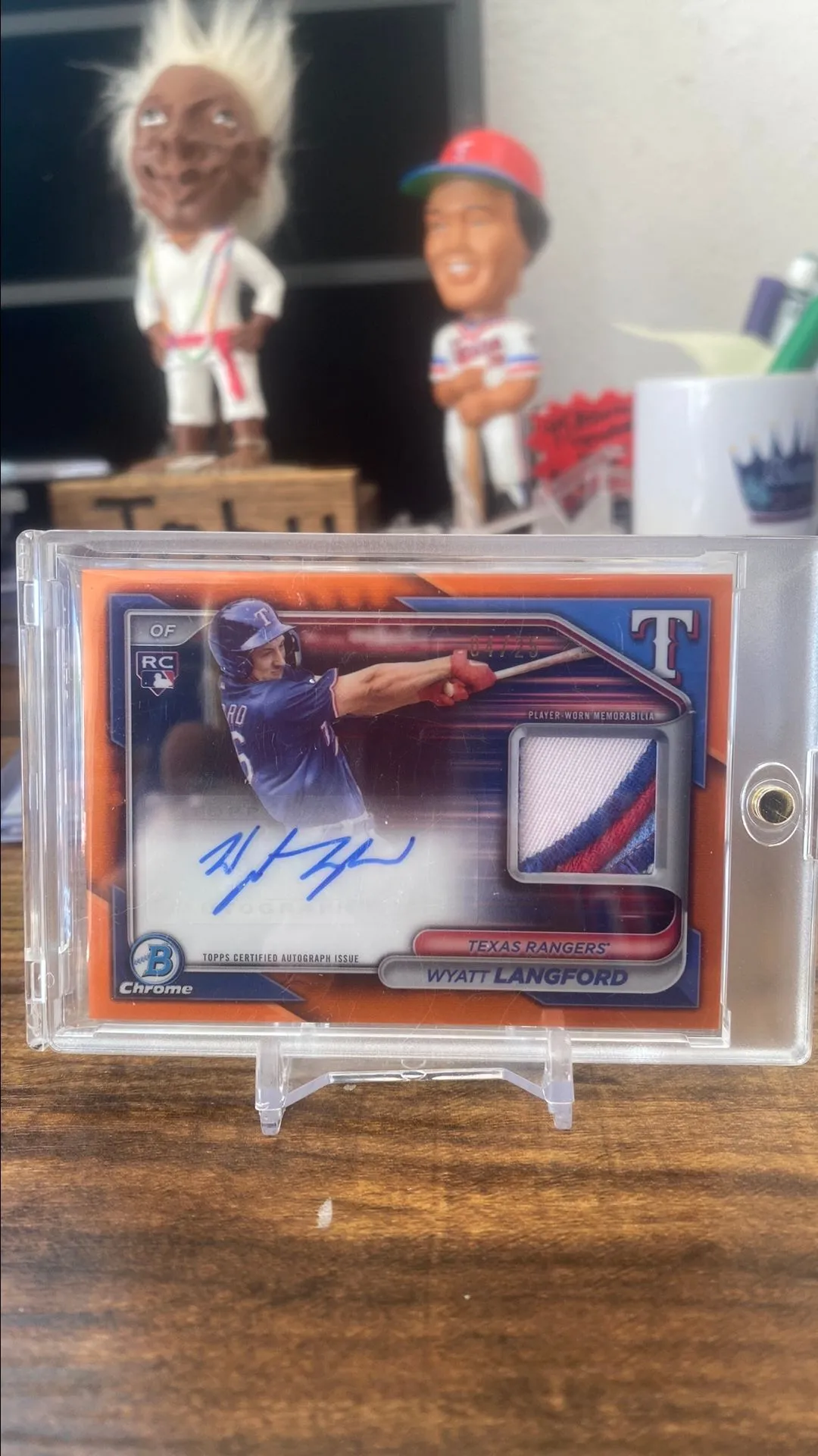 Product image for 2024 bowman chrome Langford RPA /25