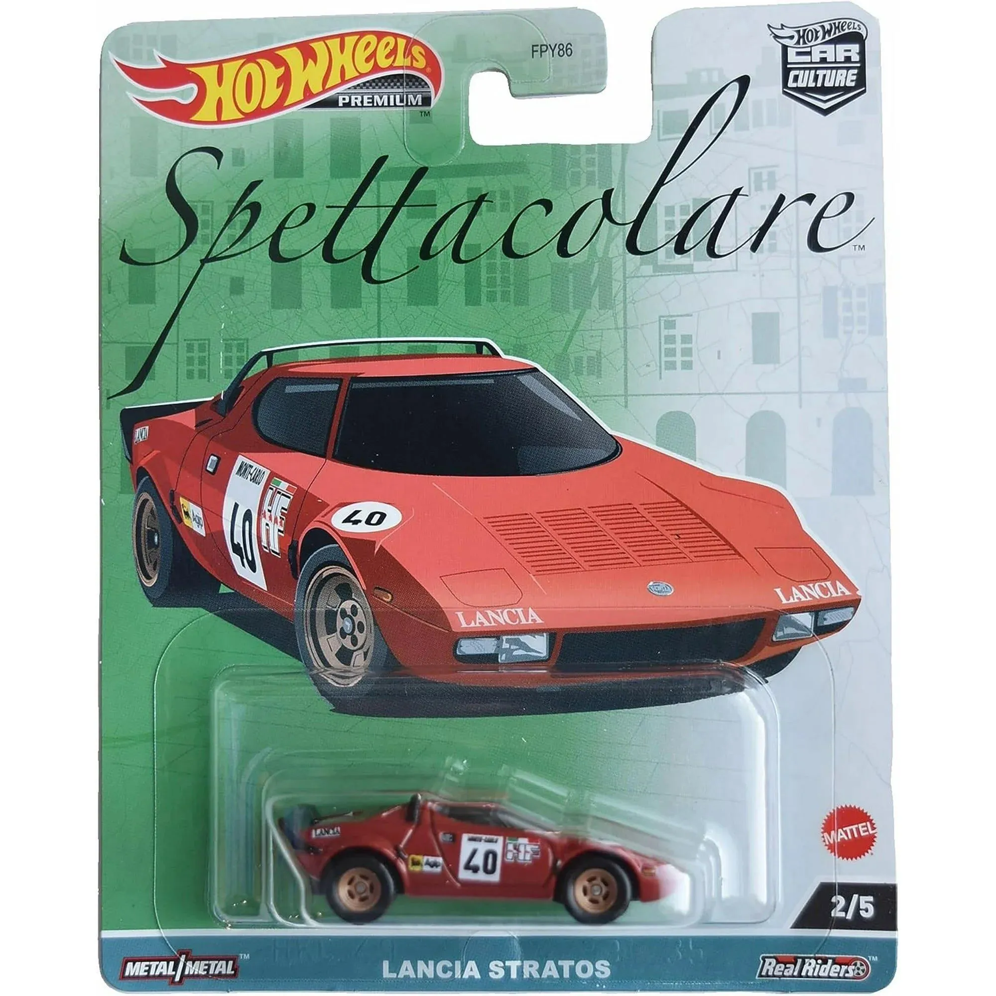 Product image for Hot Wheels Premium Car Culture Spettacolare Lancia Stratos