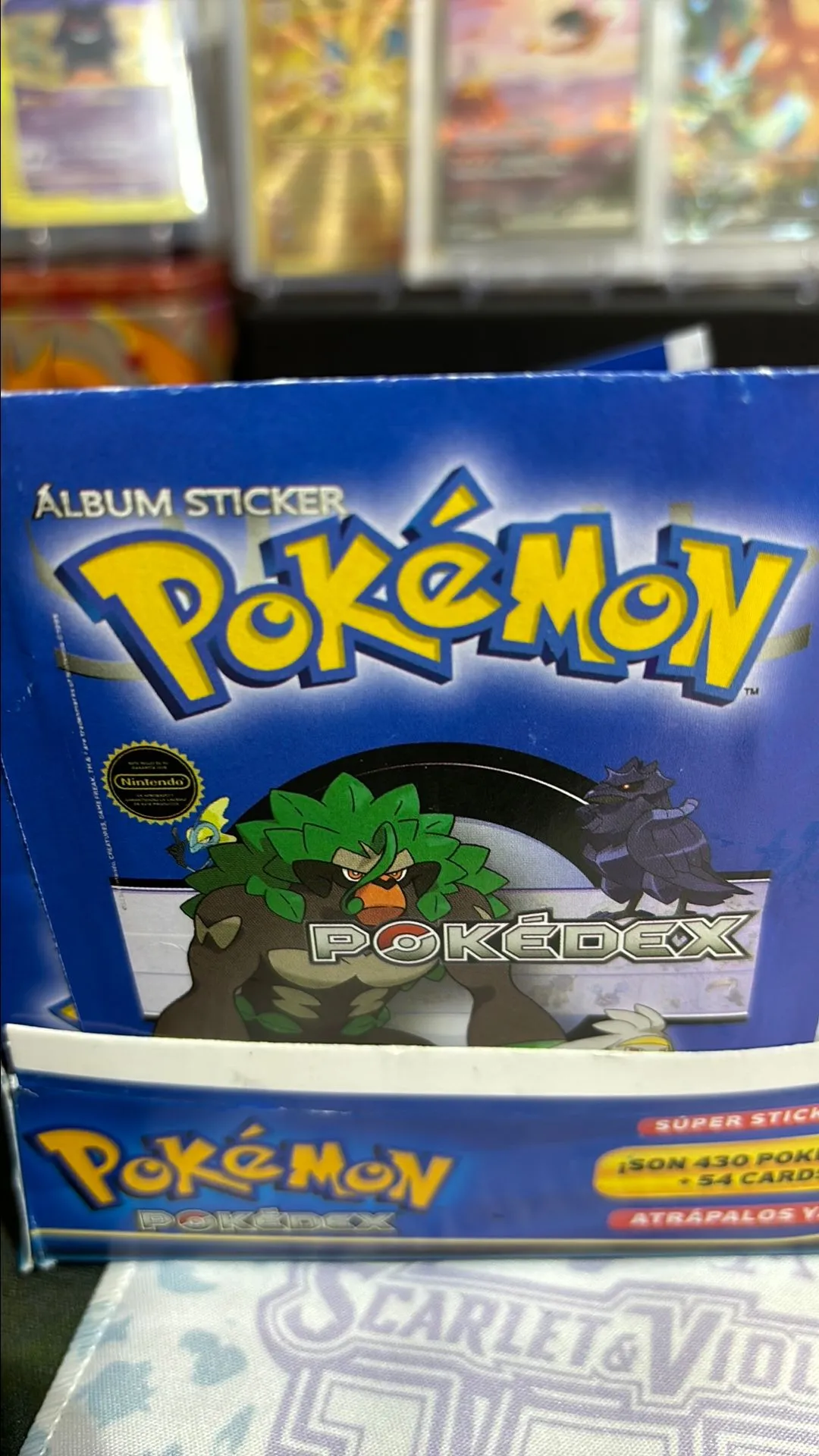 Product image for Pokedex Blue Flash Edition 1 Booster Pack
