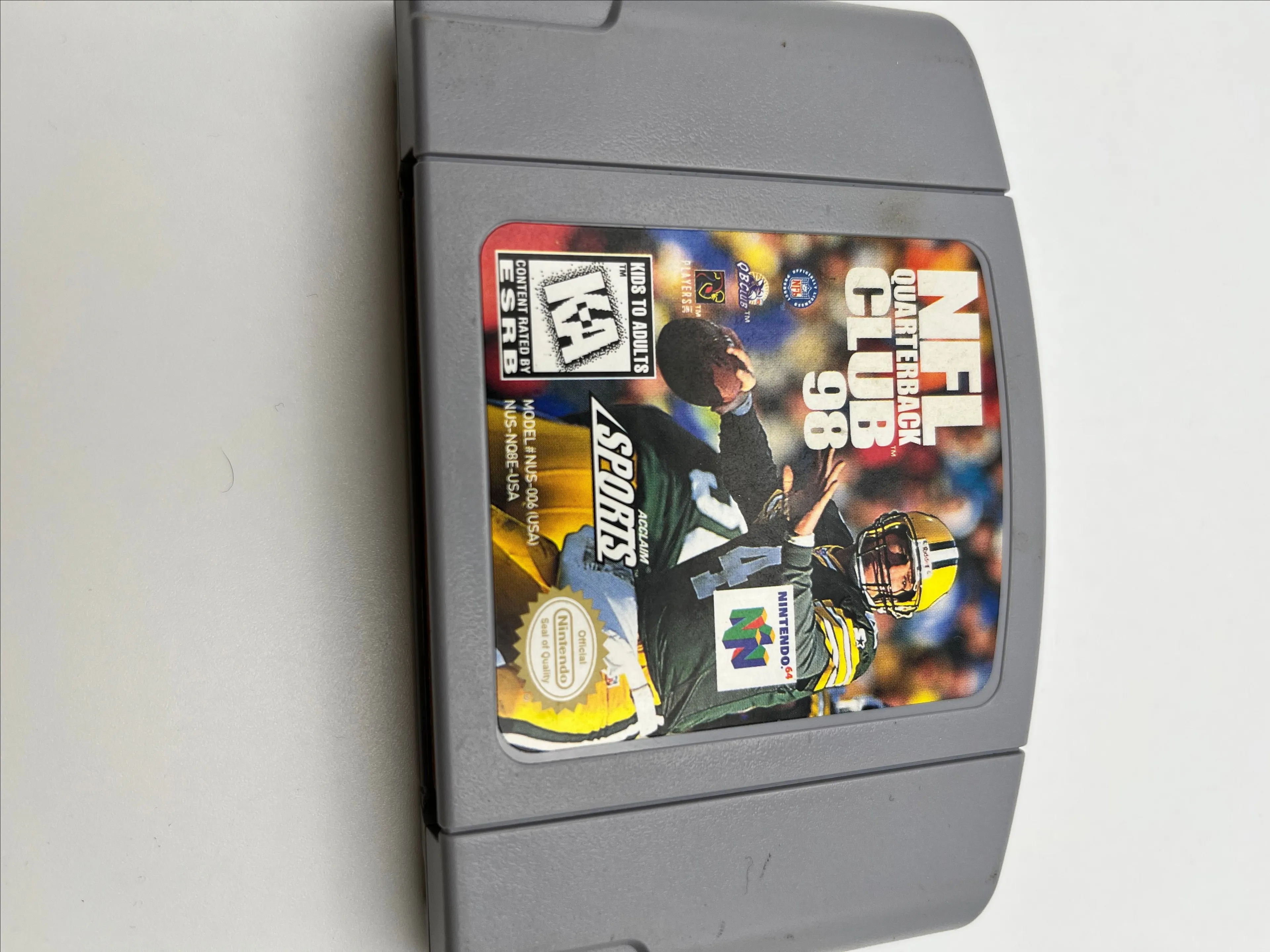 Product image for NFL QB Club 98’ N64