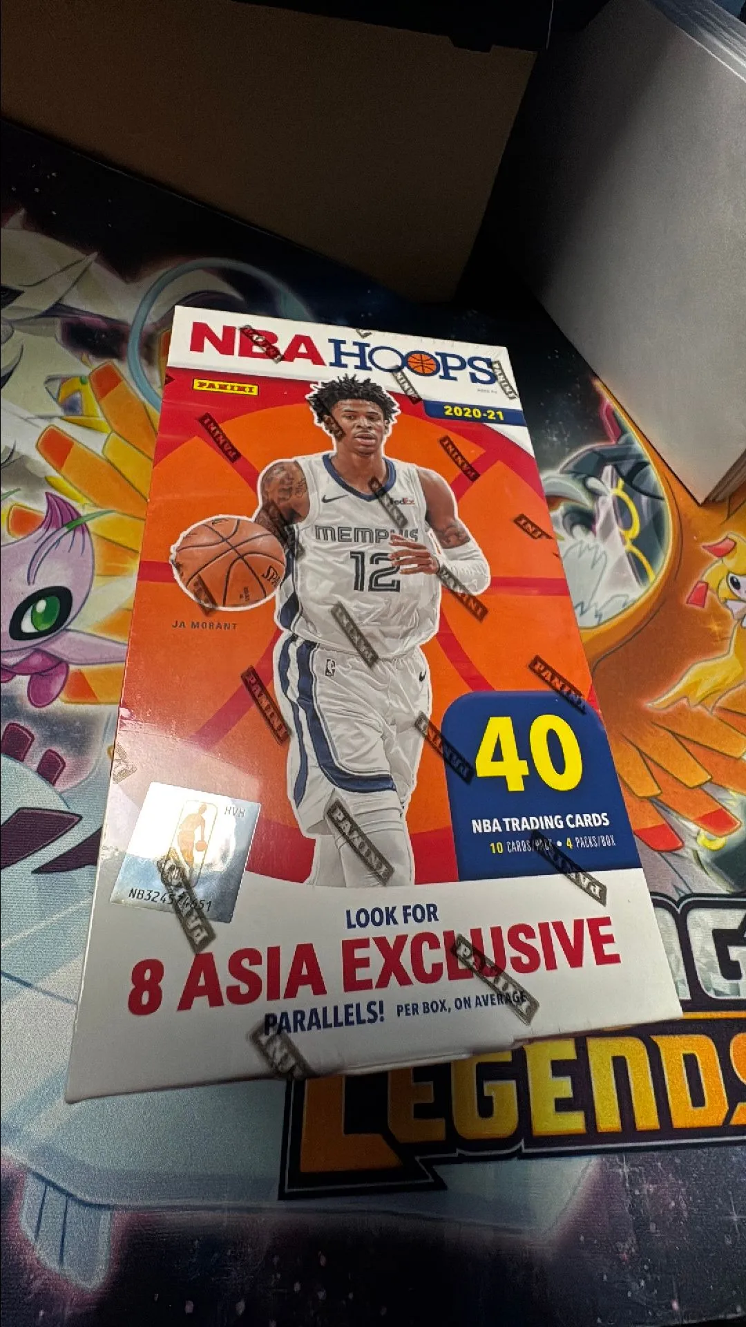 Product image for 2020-21 Panini NBA Hoops TMALL Hobby Box 8 Asia Exclusives On Average
