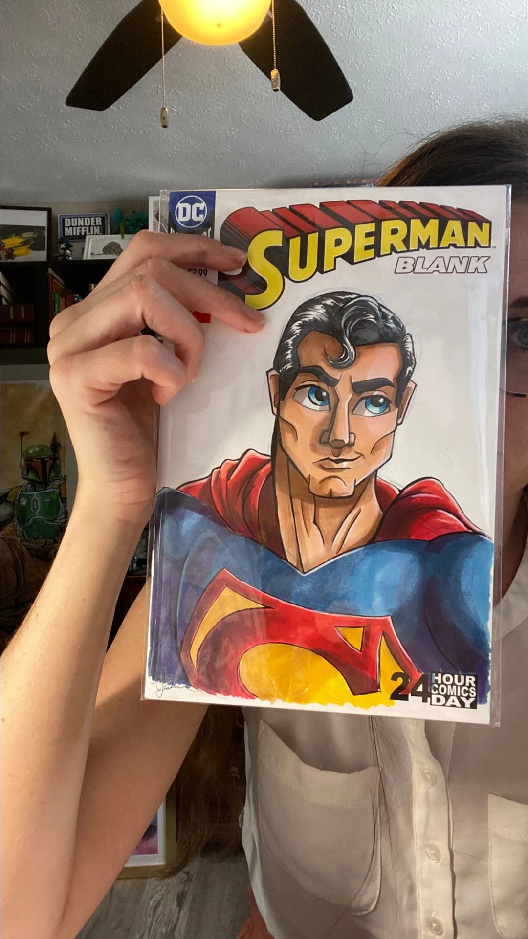 Product image for Superman  blank