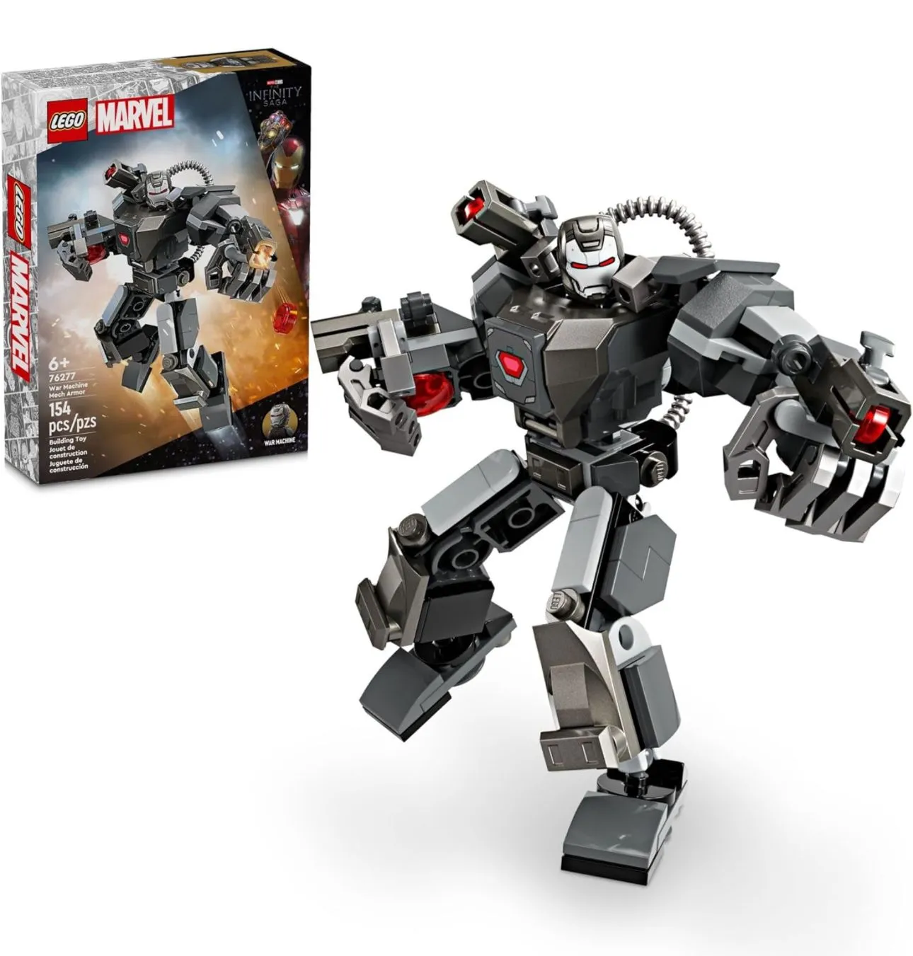 Product image for LEGO Marvel War Machine Mech Armor