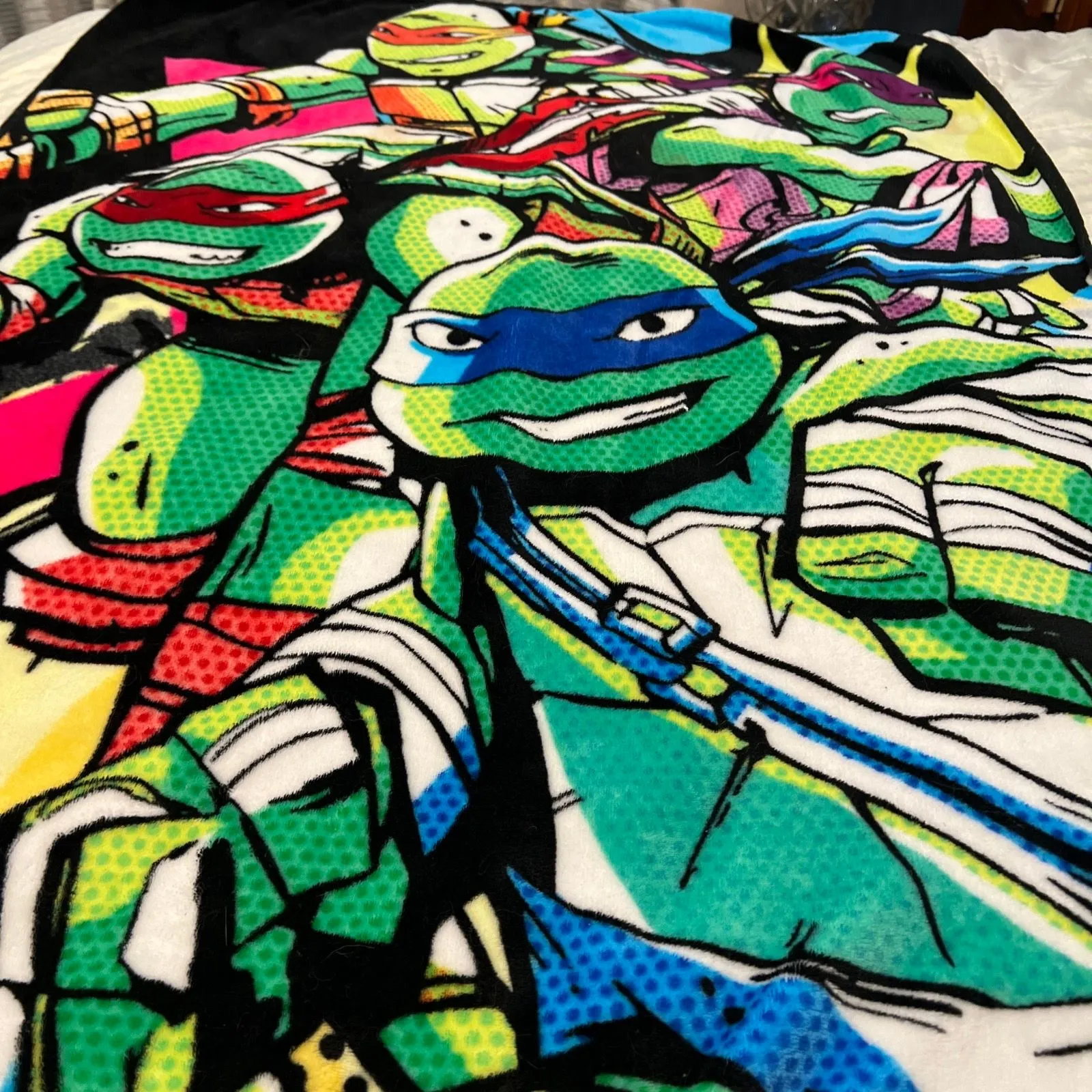 Product image for Ninja turtles throw please!