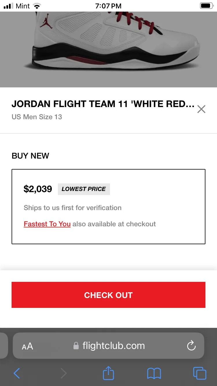 jordan flight team 11 white