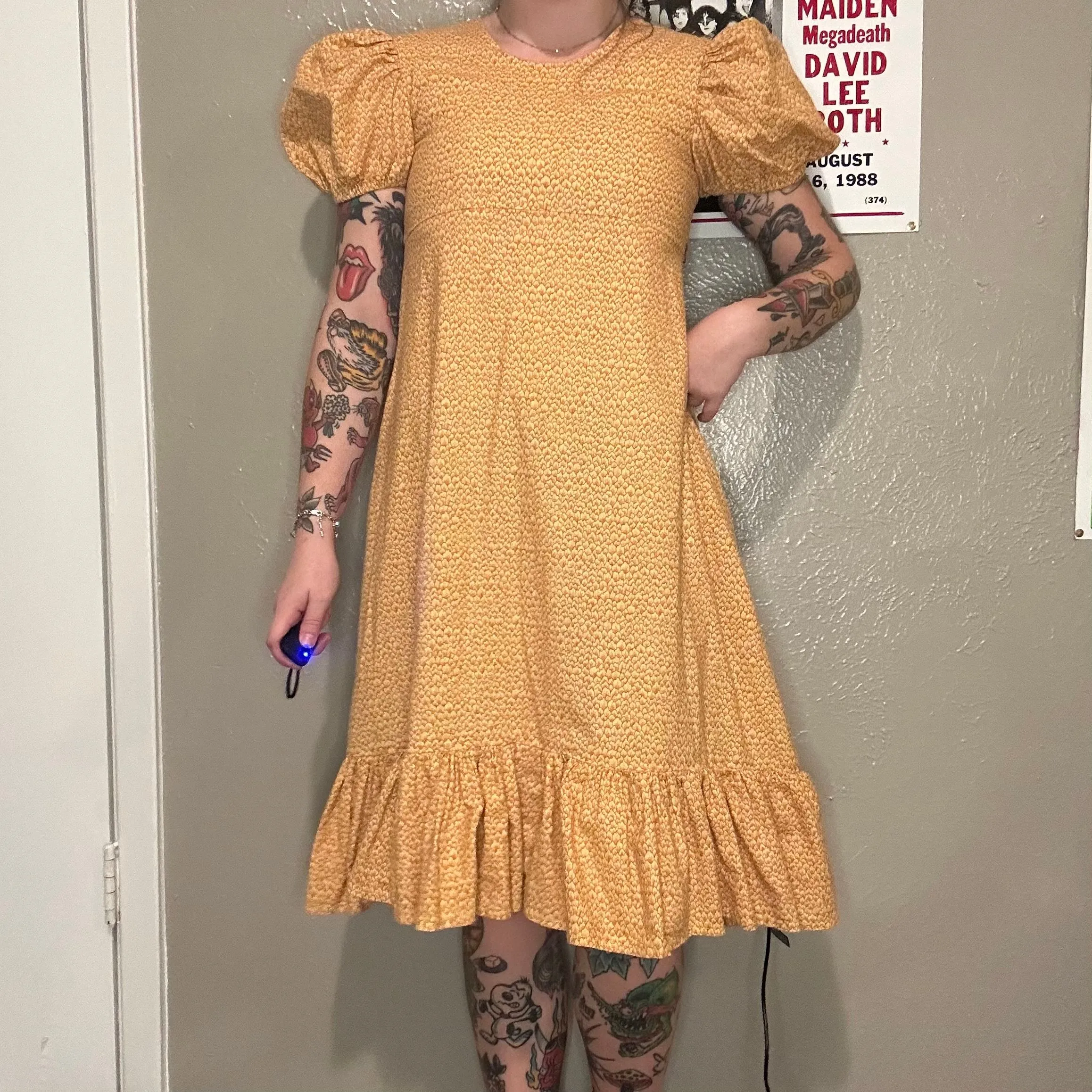 Product image for Vintage hand made cotton dress