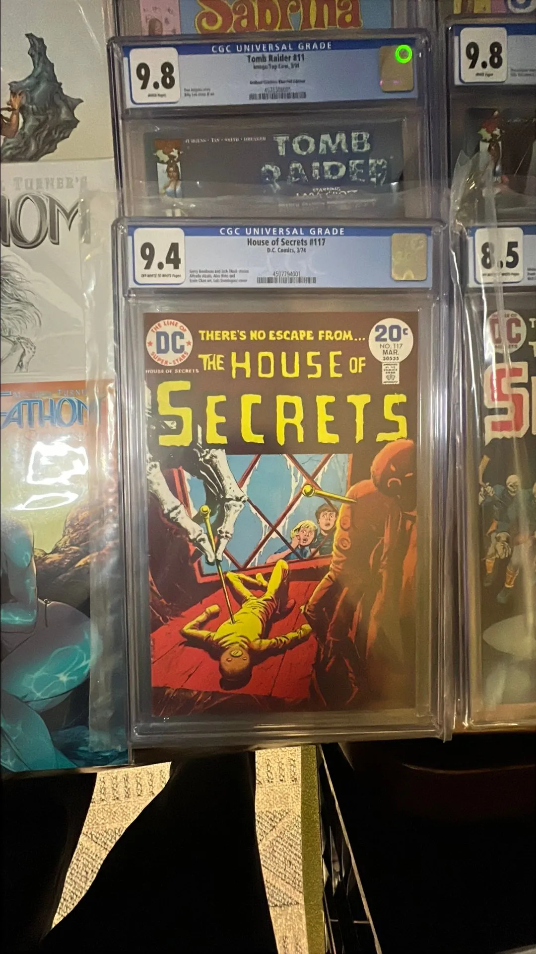 Product image for CGC 9.4 House of Secrets #117