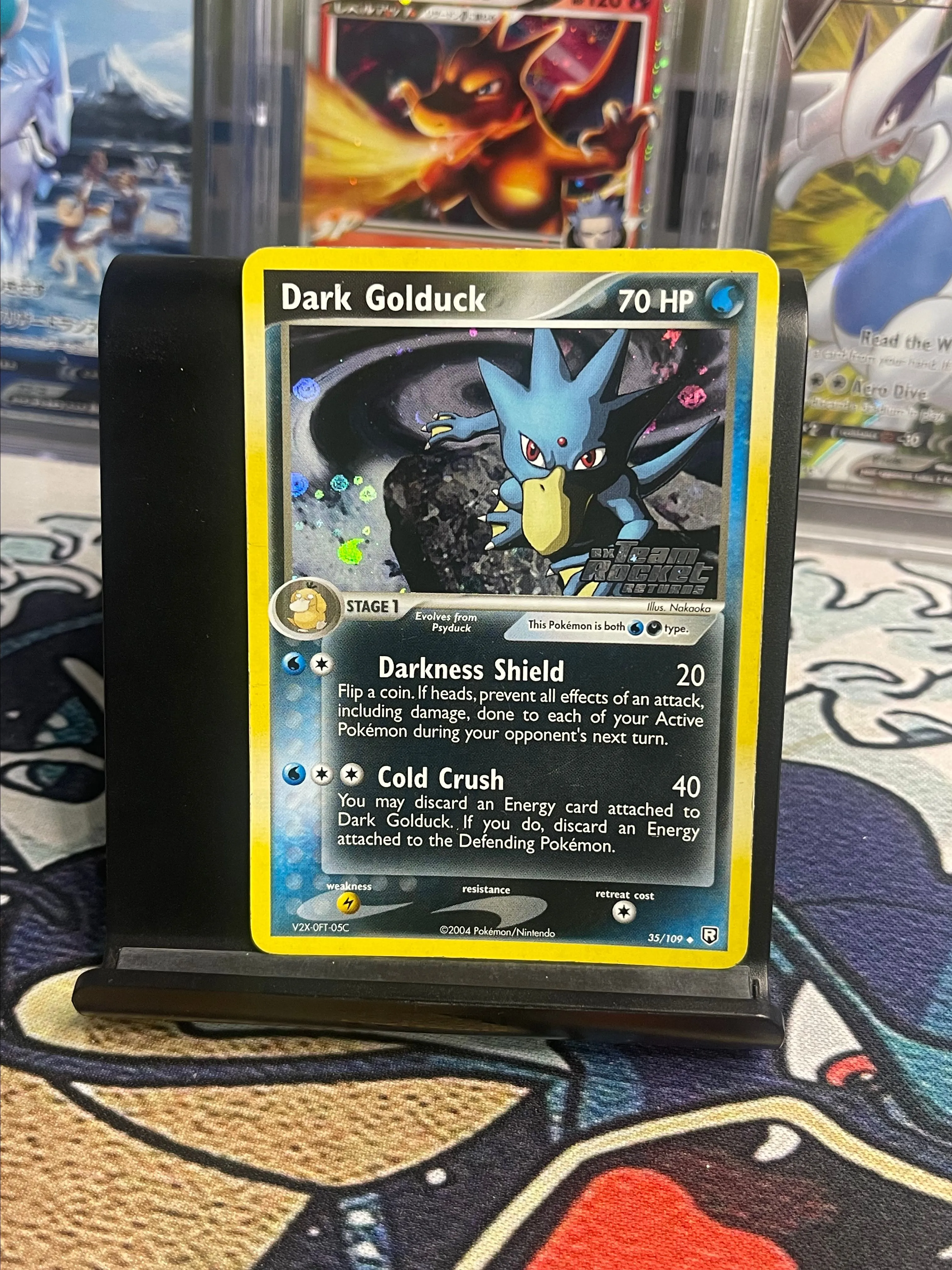 Dark Golduck (Stamped Rev. Holo) 35/109 (Team Rocket Returns)  Whatnot:  Shop, Sell, Connect