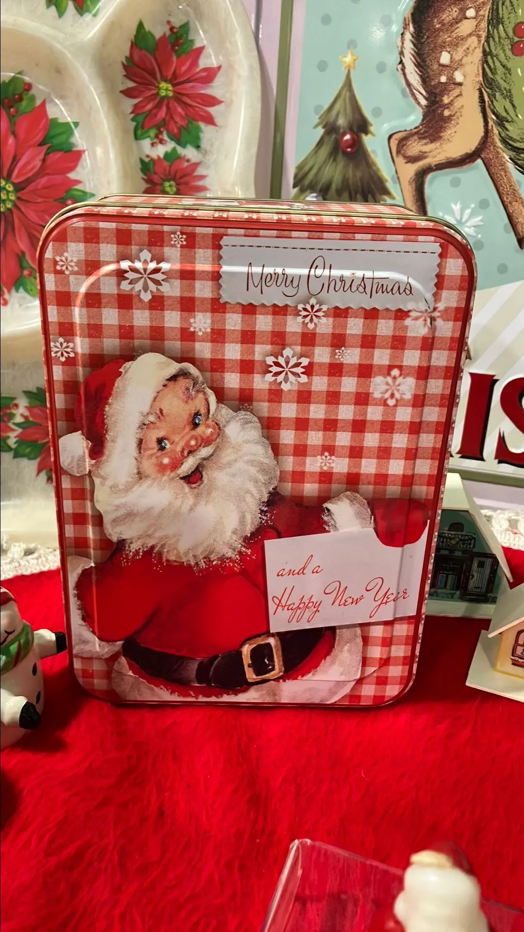 Product image for Santa tin