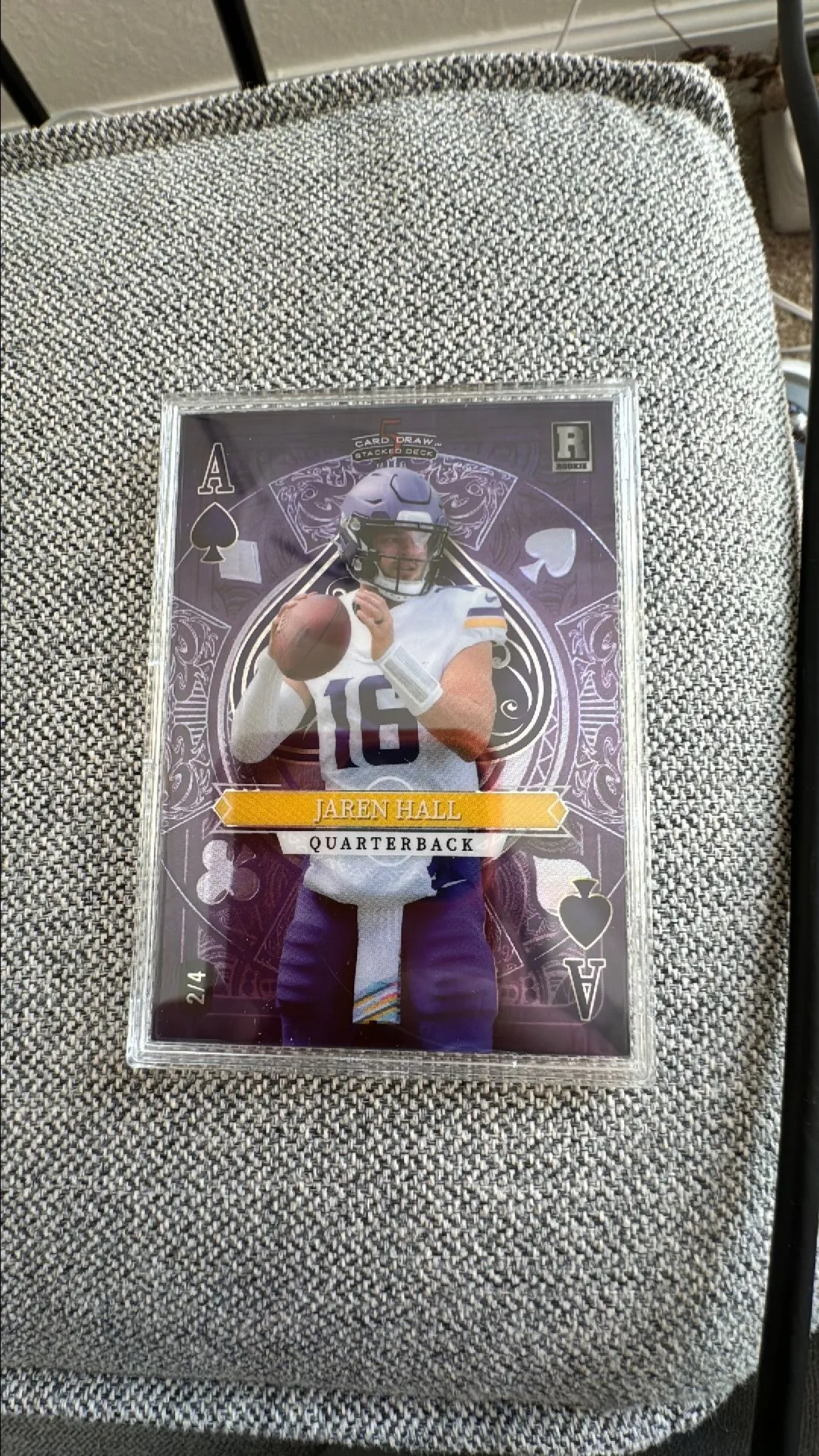Product image for 2023 Wild Card -Jaren Hall (RC)- Stacked Deck 5 Card Draw 2/4