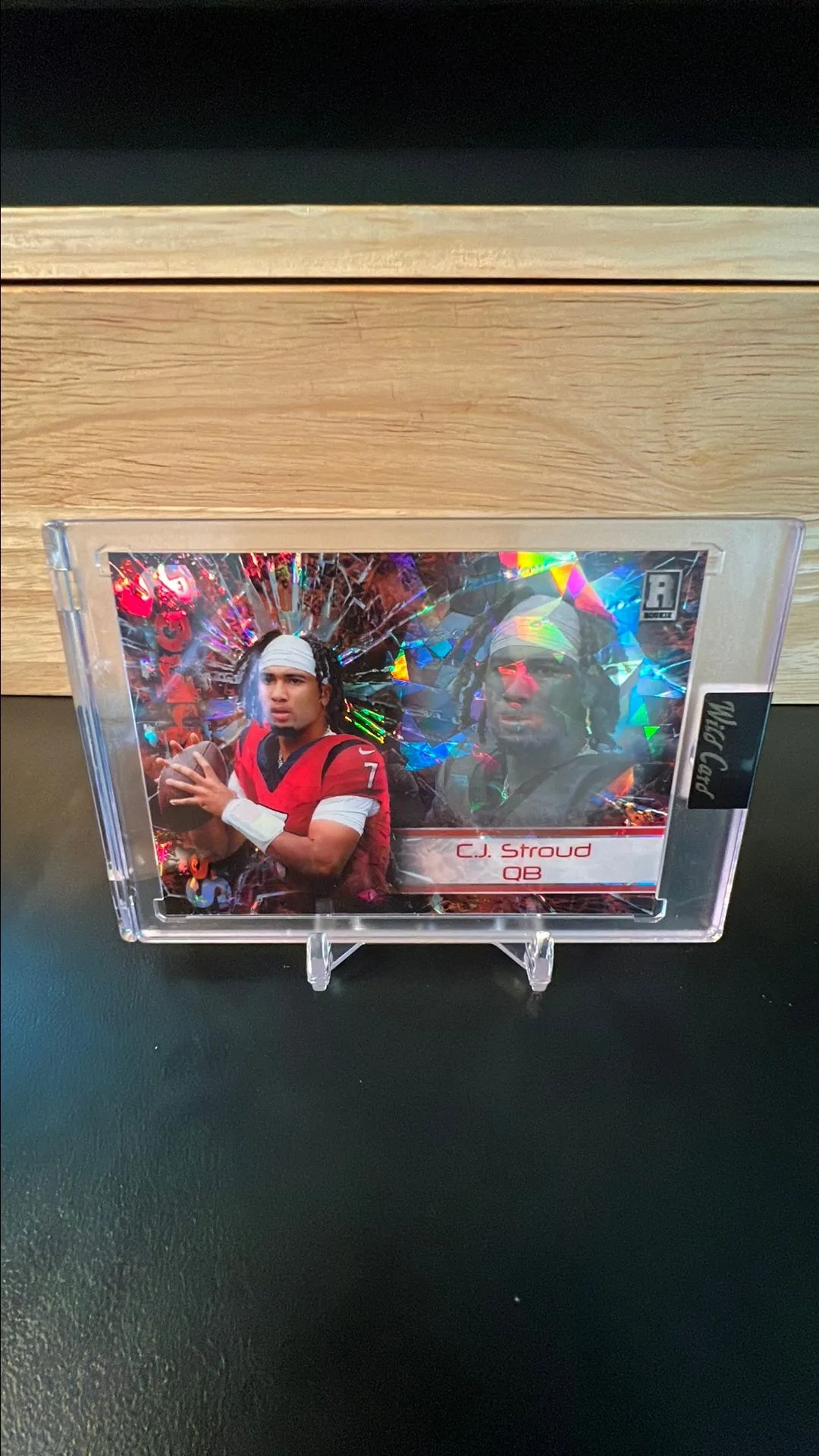 Product image for 2023 CJ Stroud Wild Card Smashing Rookie 19/25