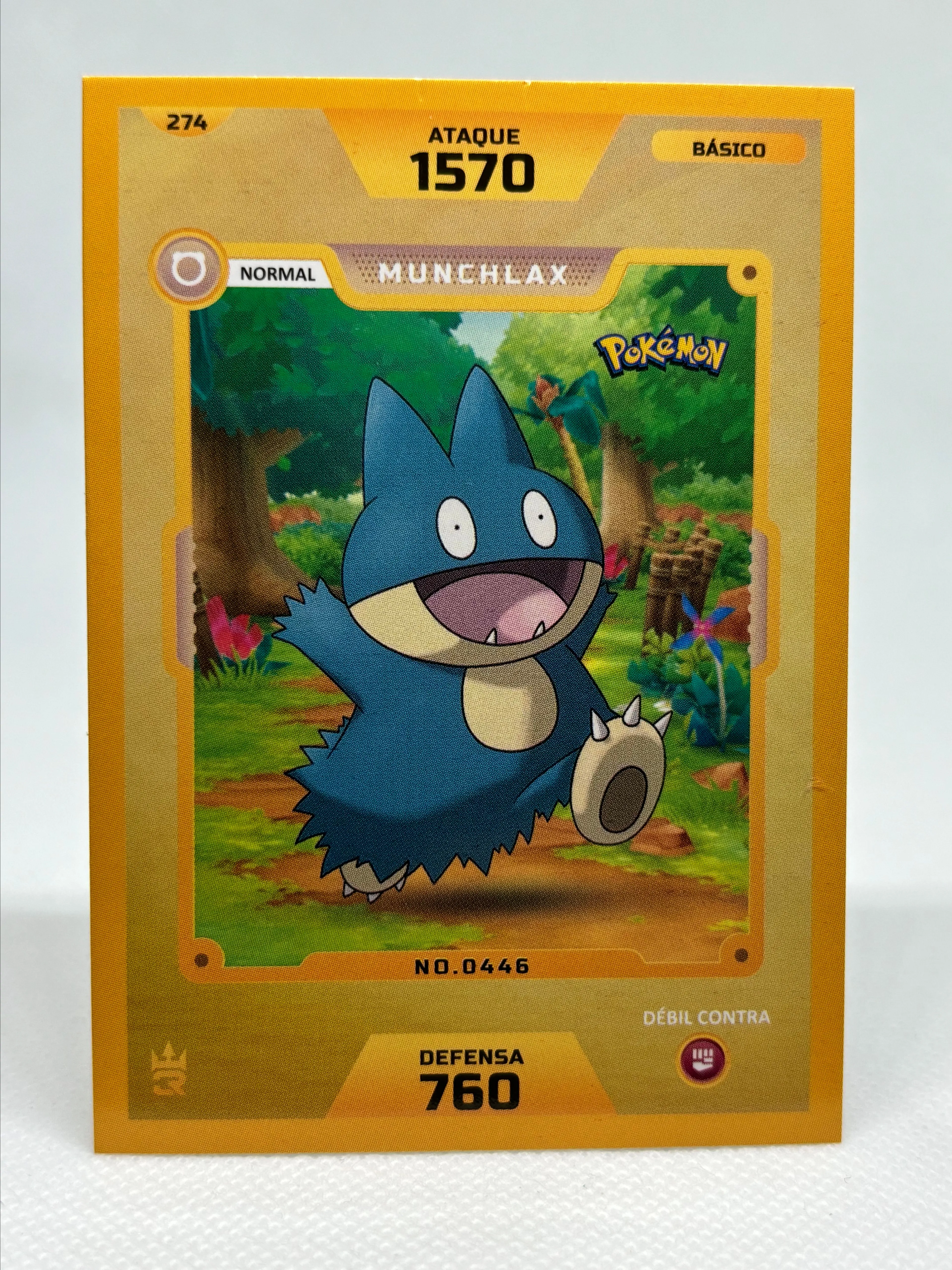 Product image for MUNCHLAX 274 - POKEMON MASTERS TOURNAMENT - Peruvian Pokemon Cards