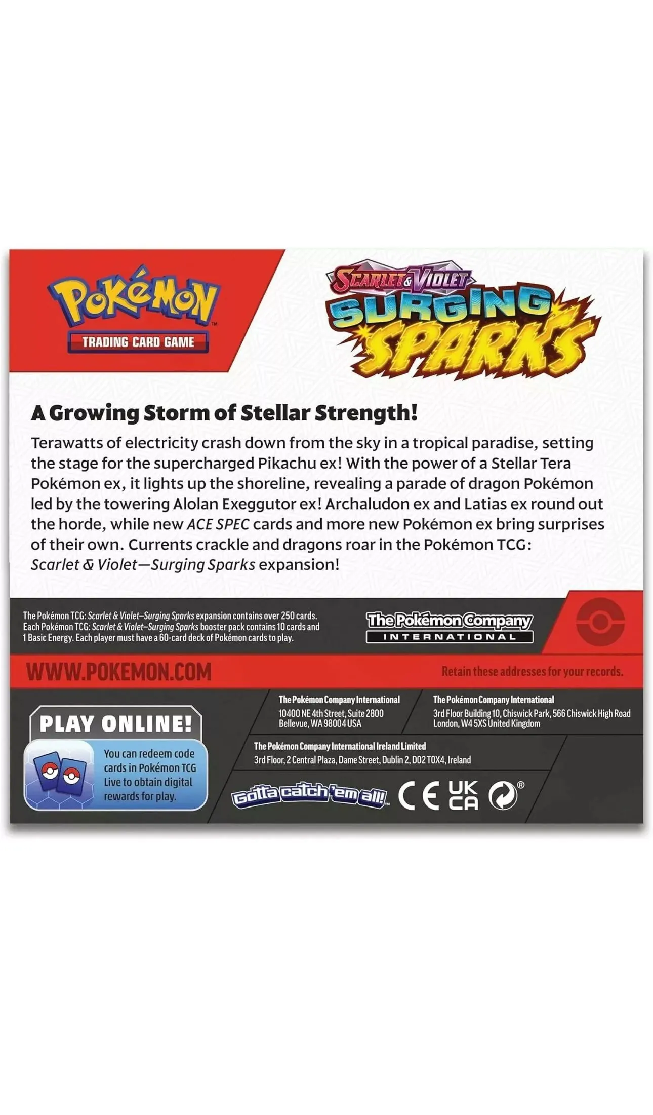 SURGING SPARKS CASE (SV08) - FACTORY SEALED - Pokmon Booster Box - 6 Boxes   Whatnot: Shop, Sell, Connect
