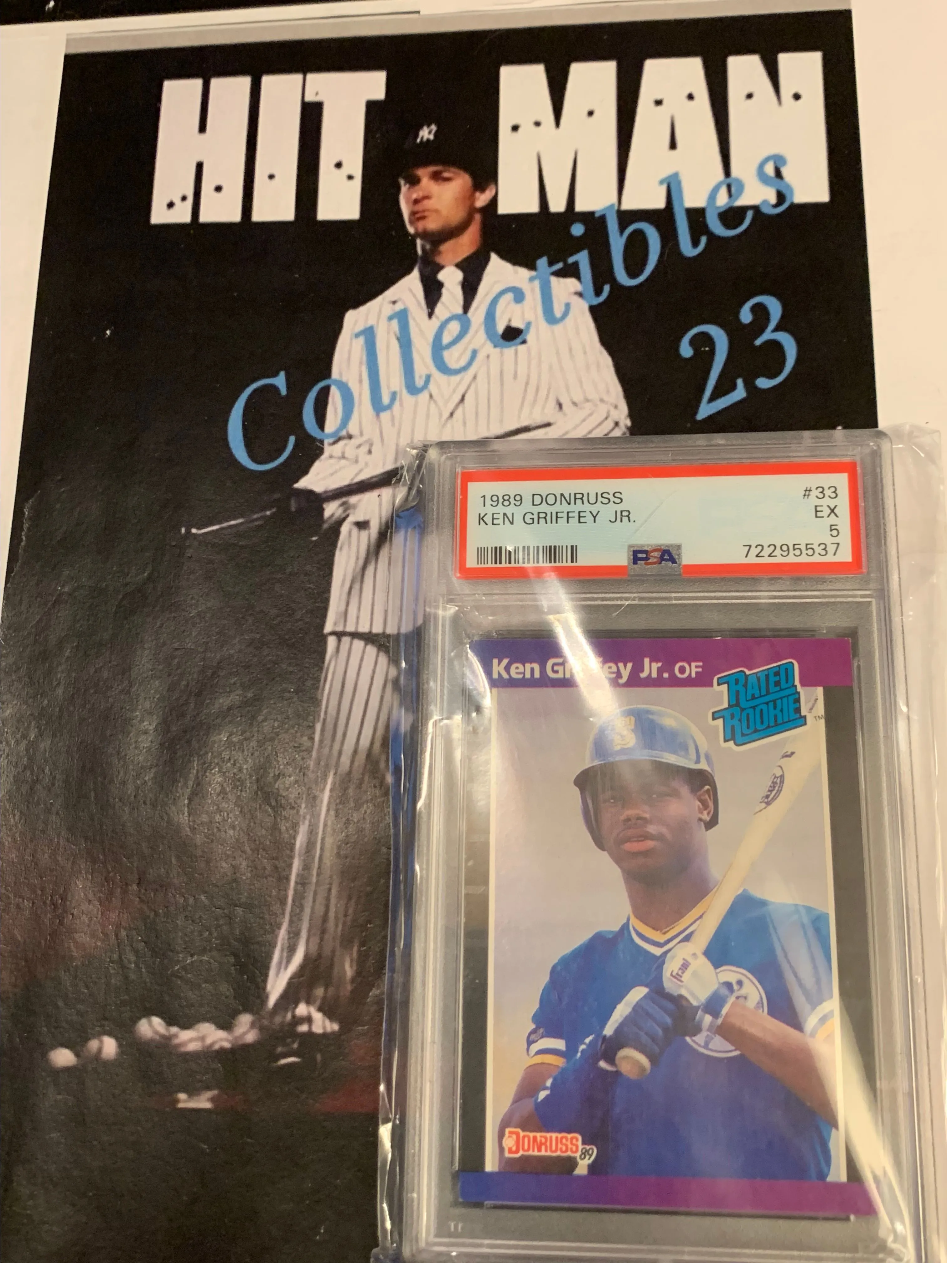 Product image for MLB - SLAB - 1989 Donruss Ken Griffey Jr RC PSA 5