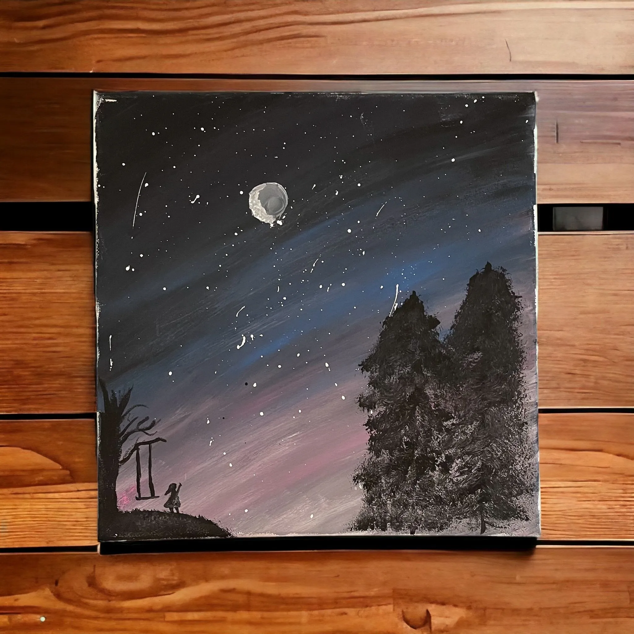 Product image for Starry sky Canvas Painting
