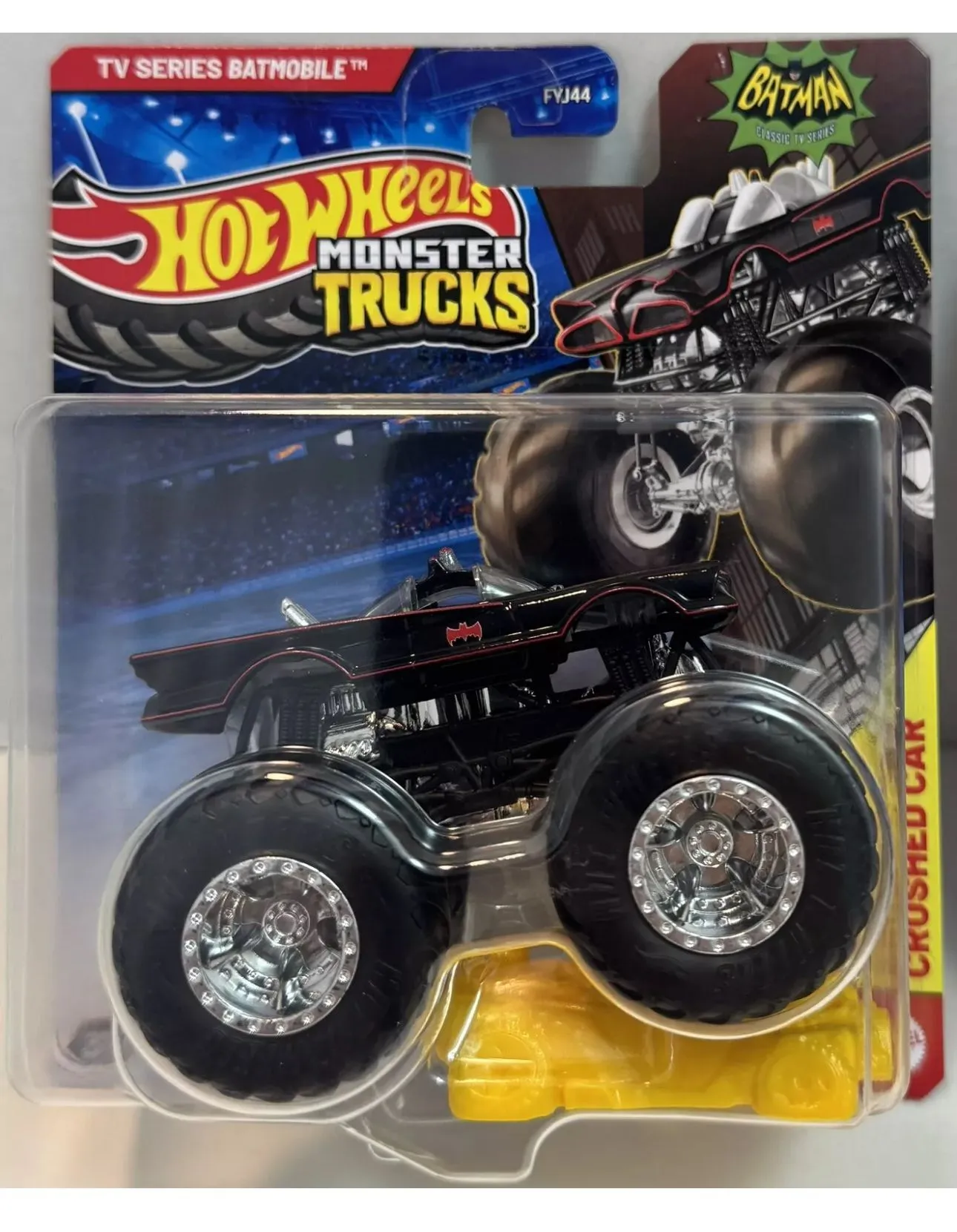 Product image for Hot Wheels Monster Truck Tv Series Batmobile
