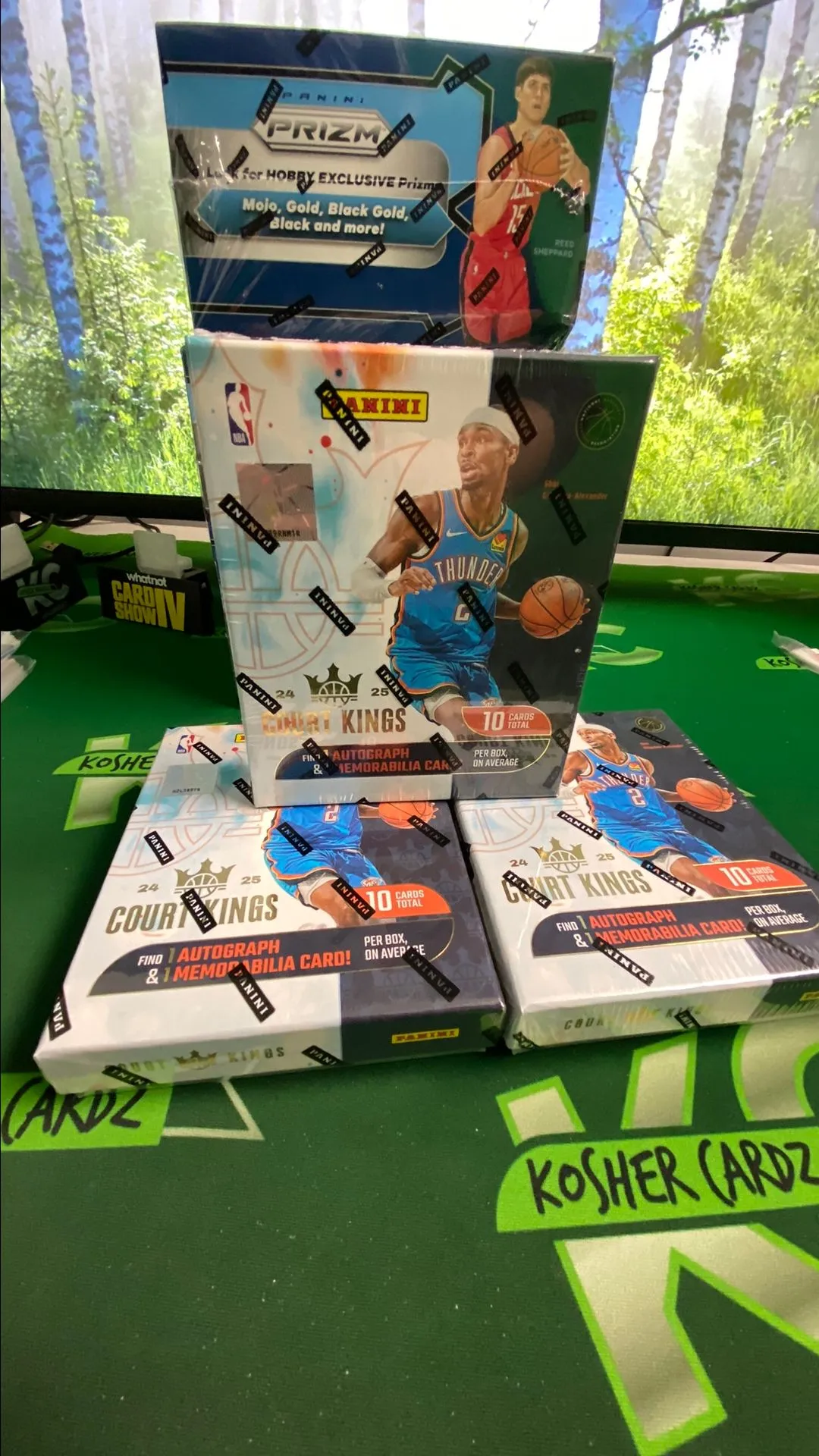 Product image for FINAL 3 OF CASE 3 BOX BREAK!!  COURT KINGS HOBBY  CASE HIT LIVE !!
