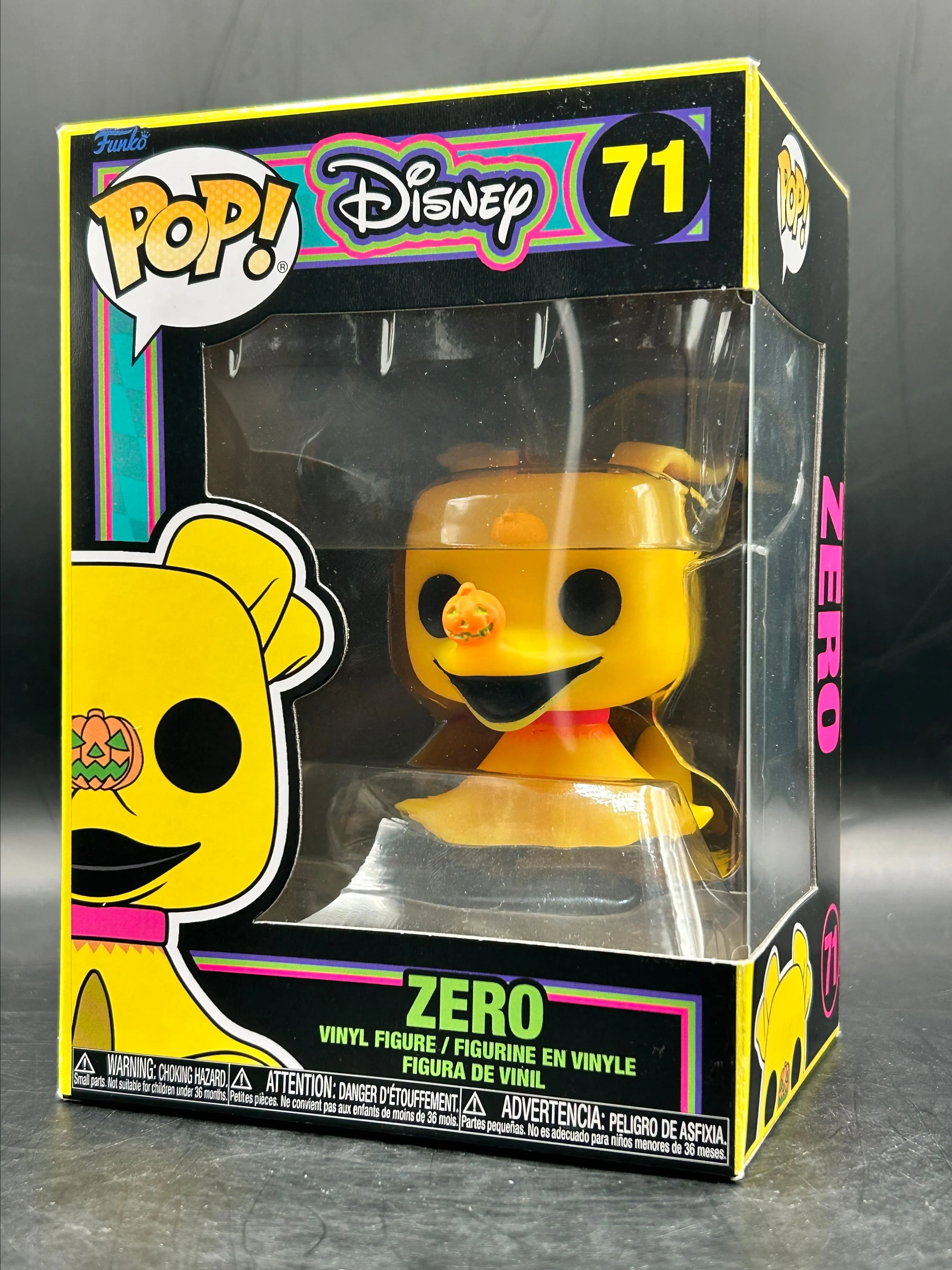 Product image for Zero (Blacklight) 71 Funko POP! w/Protector