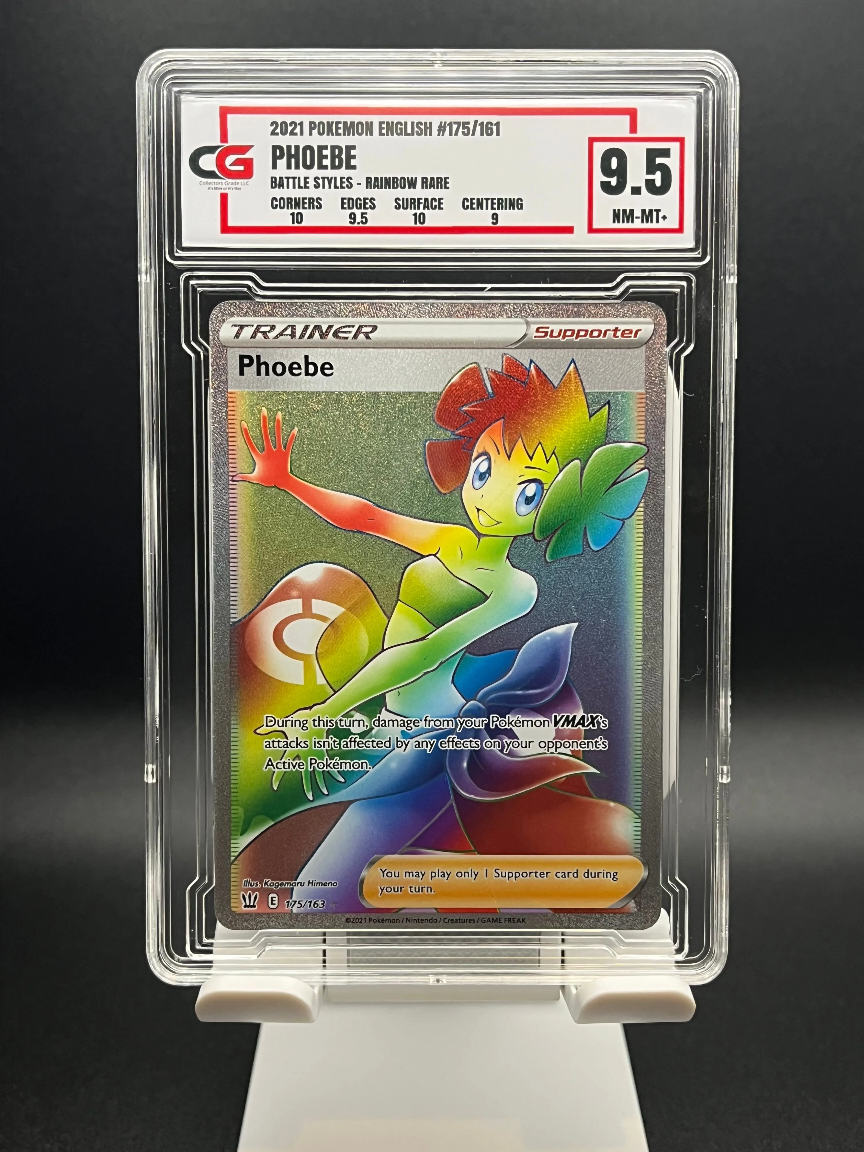 CG 2021 POKEMON ENGLISH #175/161 PHOEBE BATTLE STYLES - RAINBOW RARE   Whatnot: Kaufen, Verkaufen, Verbinden