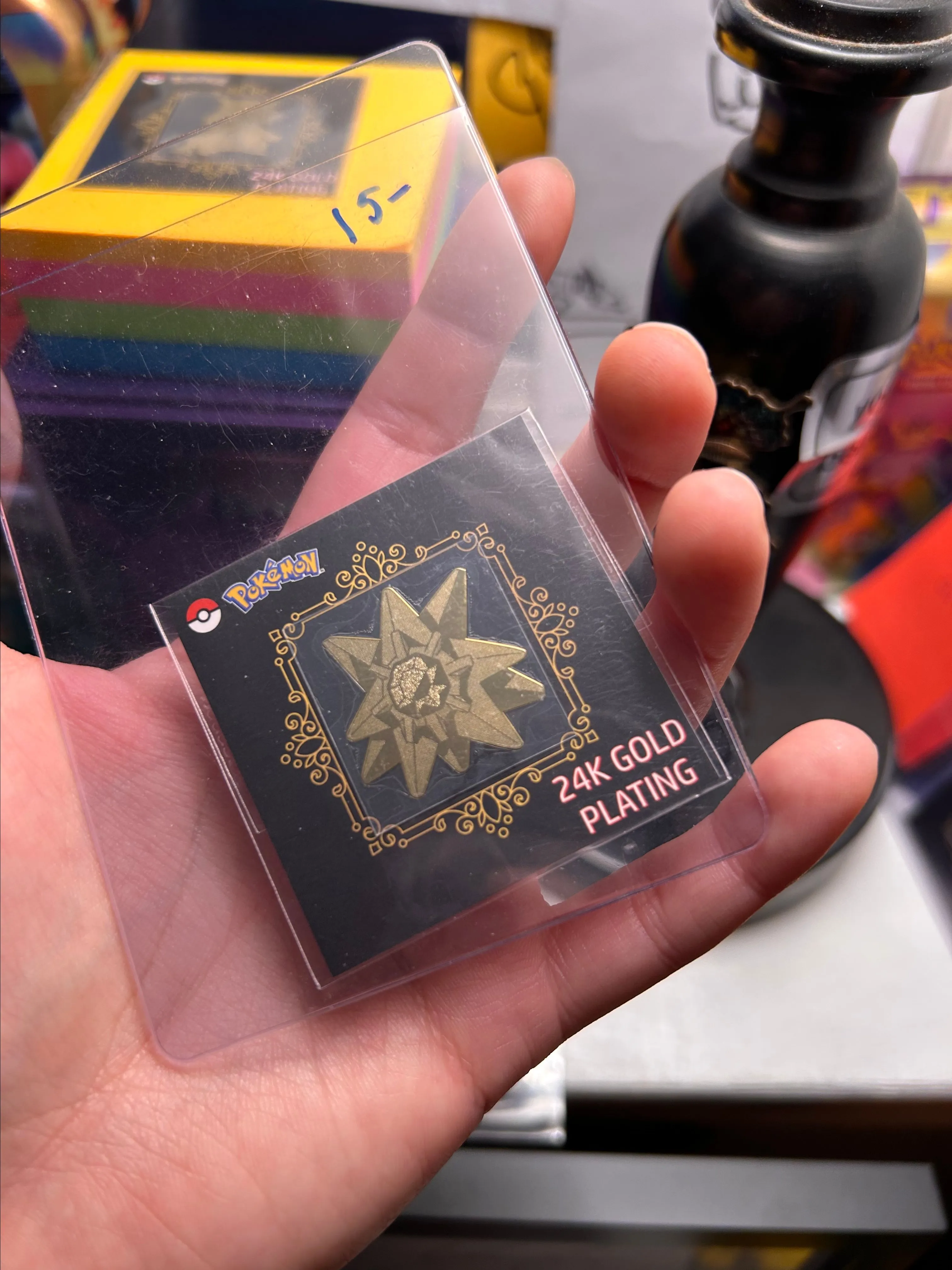 Product image for 24k STARMIE GOLD PLATED STICKER
