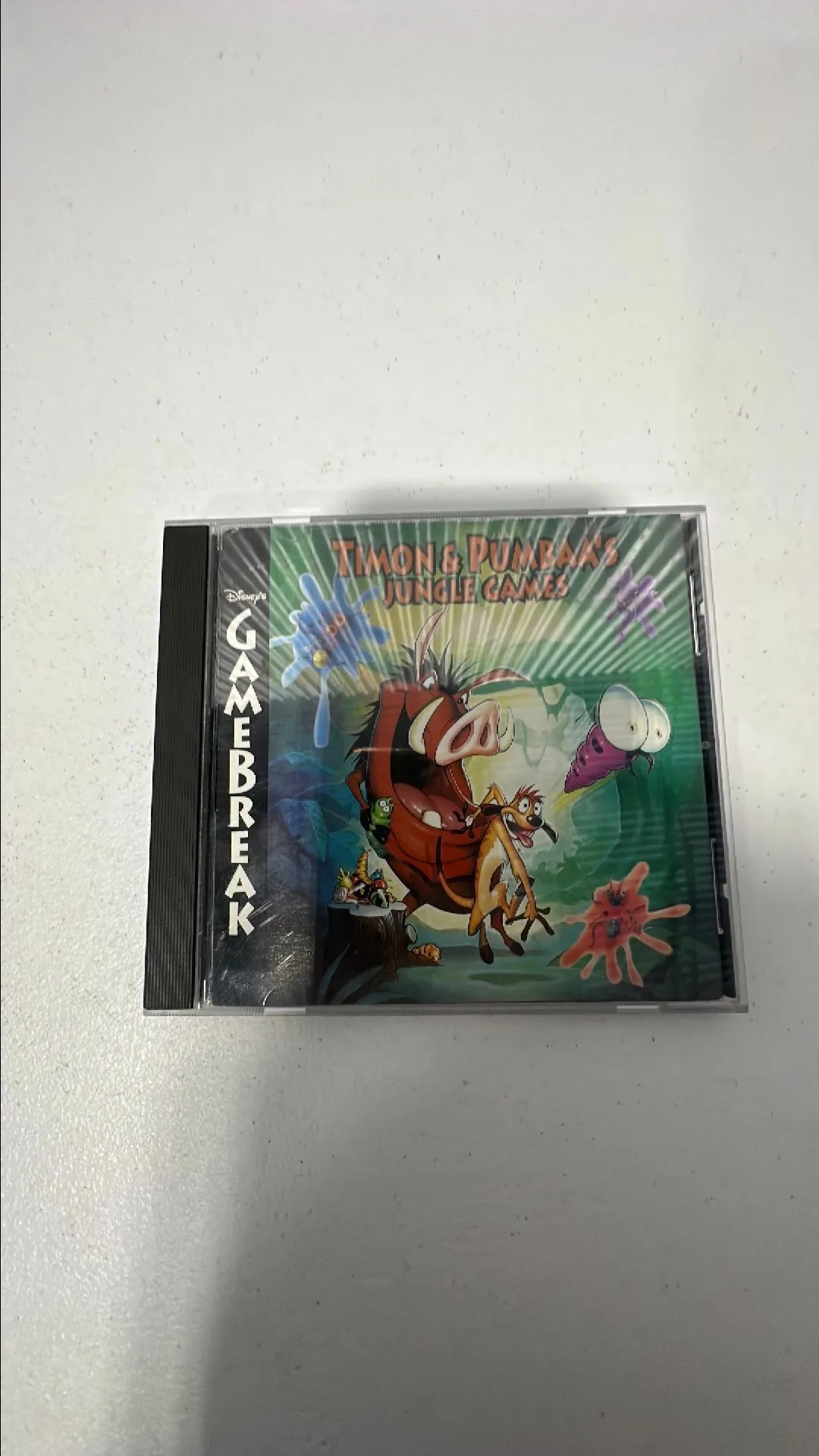 Product image for Timon and Pumbaa's Jungle Games PC Game 1995 Disney's Gamebreak
