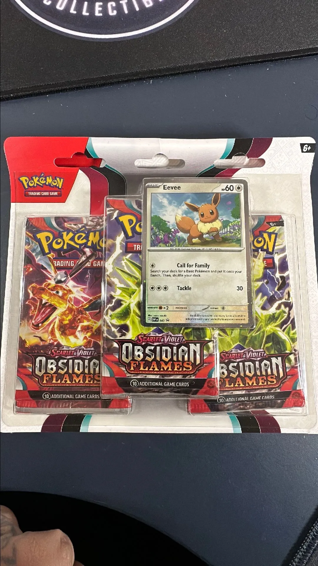 Product image for Obsidian flames triple blister