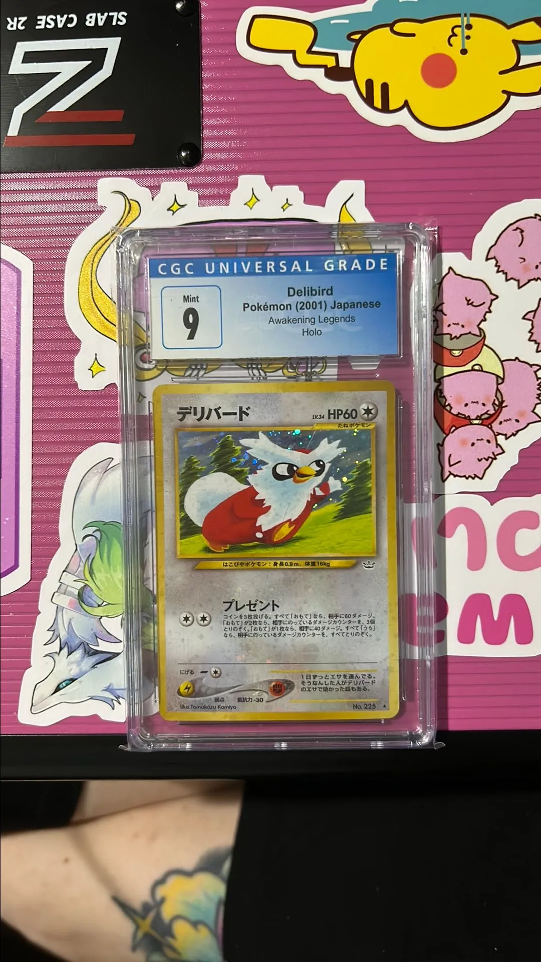 Product image for Delibird Awakening Legends Holo CGC 9