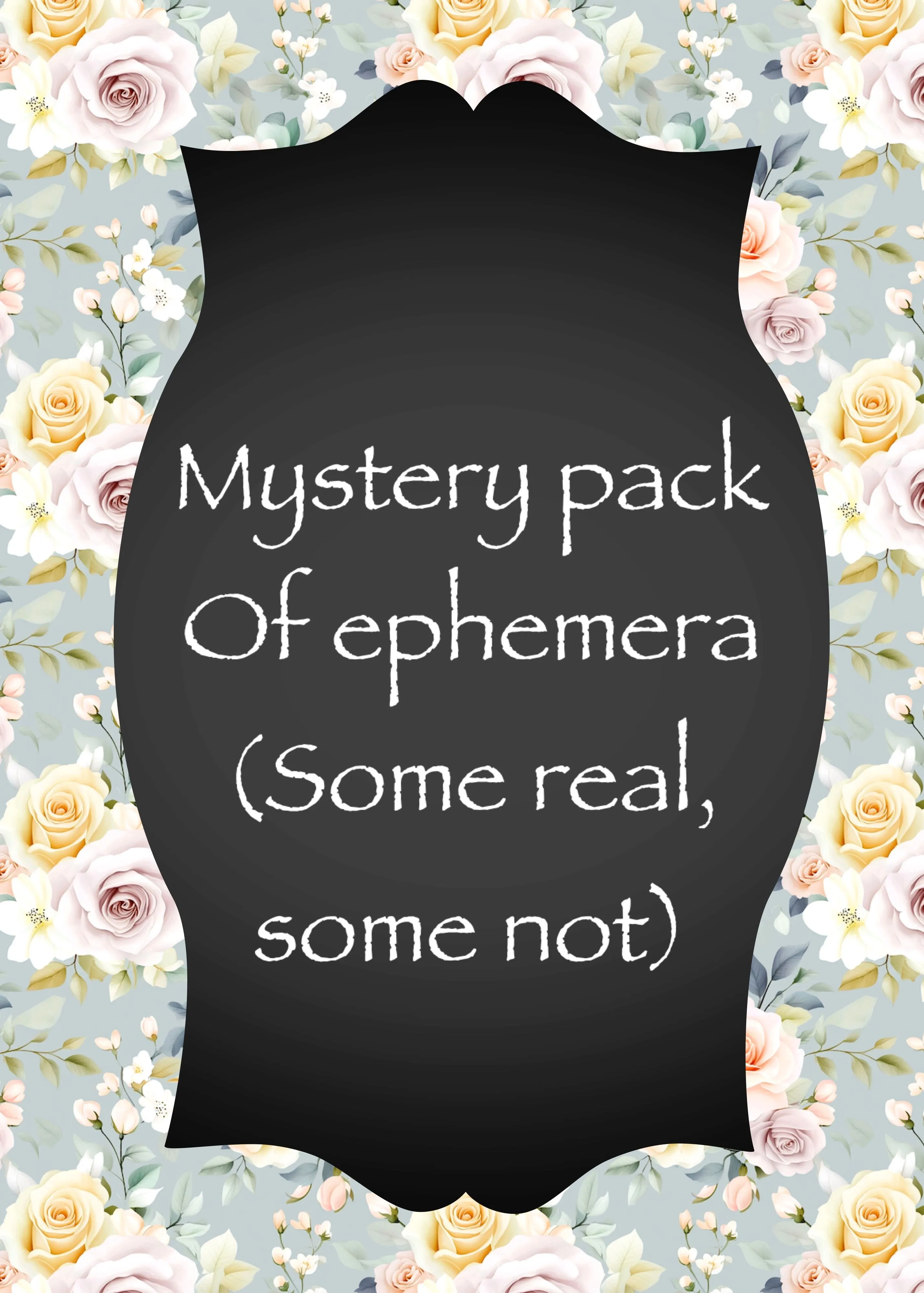 Product image for MYSTERY pack of ephemera (some real, some not)