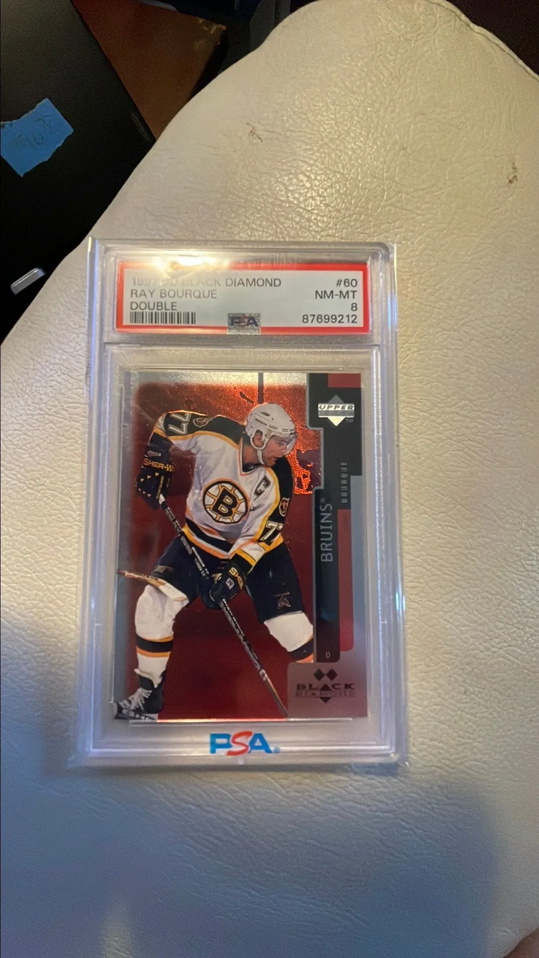 Product image for Ray Bourque PSA 8