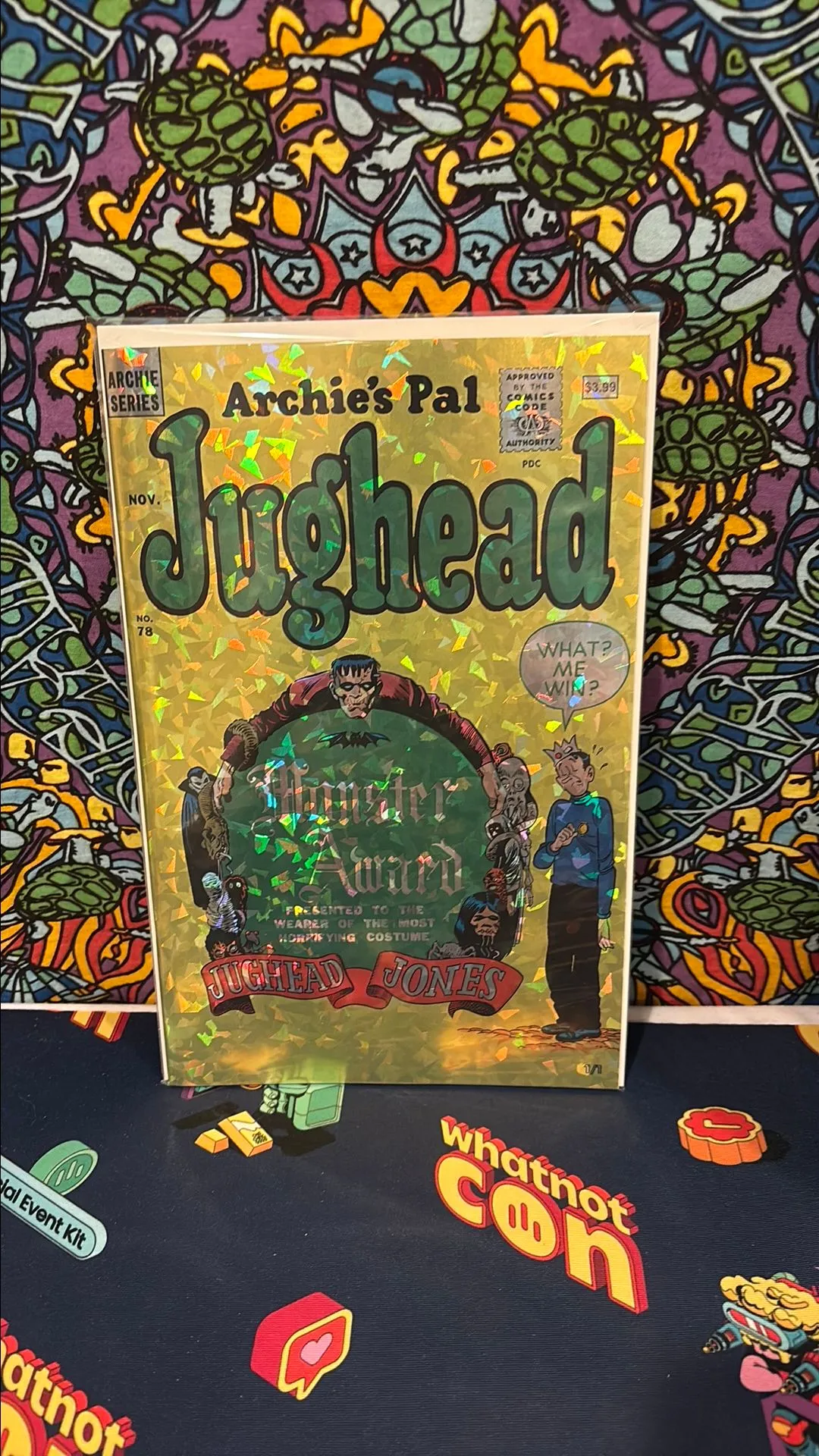 Product image for Jughead #78 Samm Schwartz Archie Comics Exclusive Variant ONE OF ONE FOIL 1/1 CRYSTAL