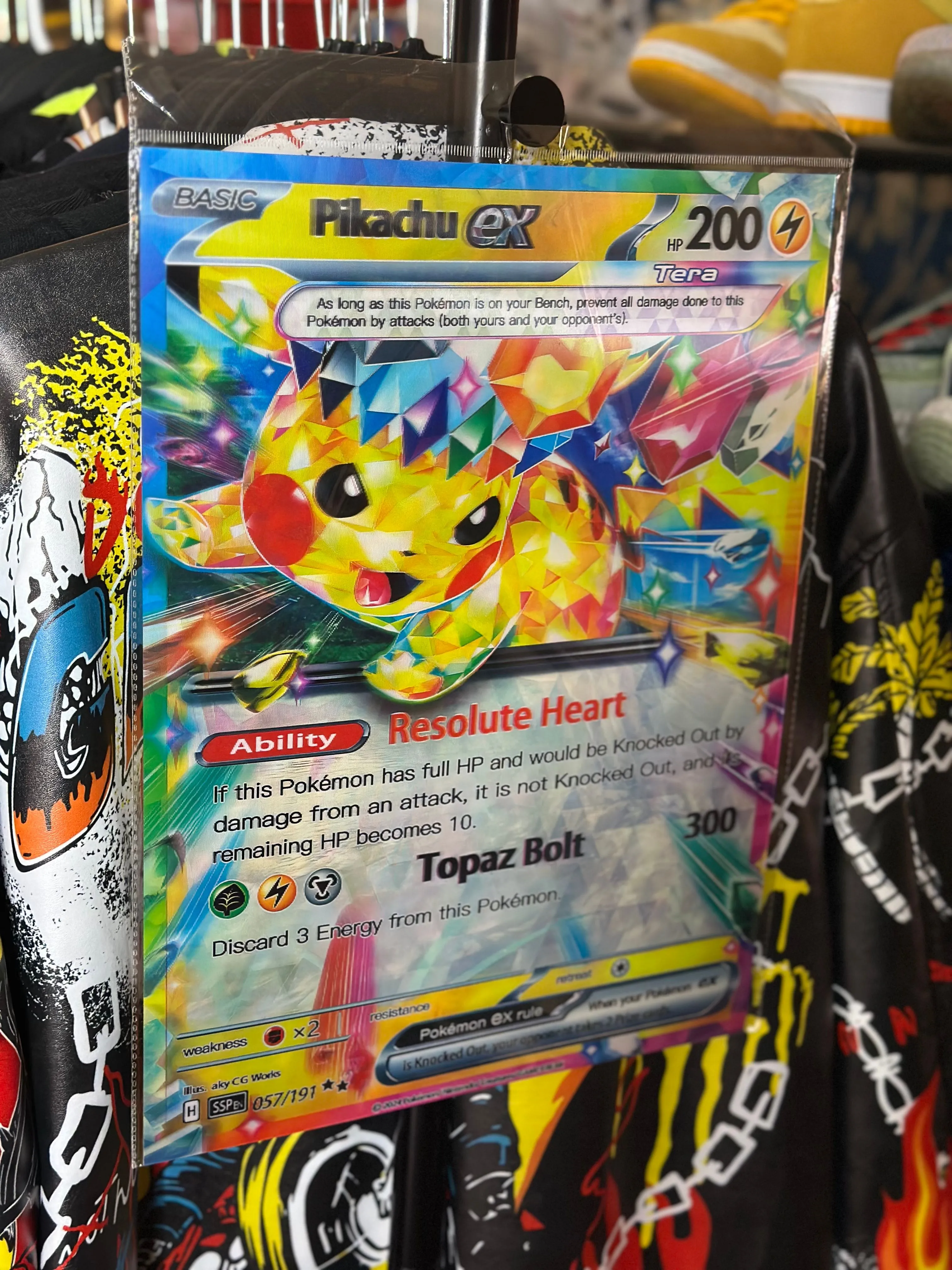 Product image for PIKACHU 3D POSTER