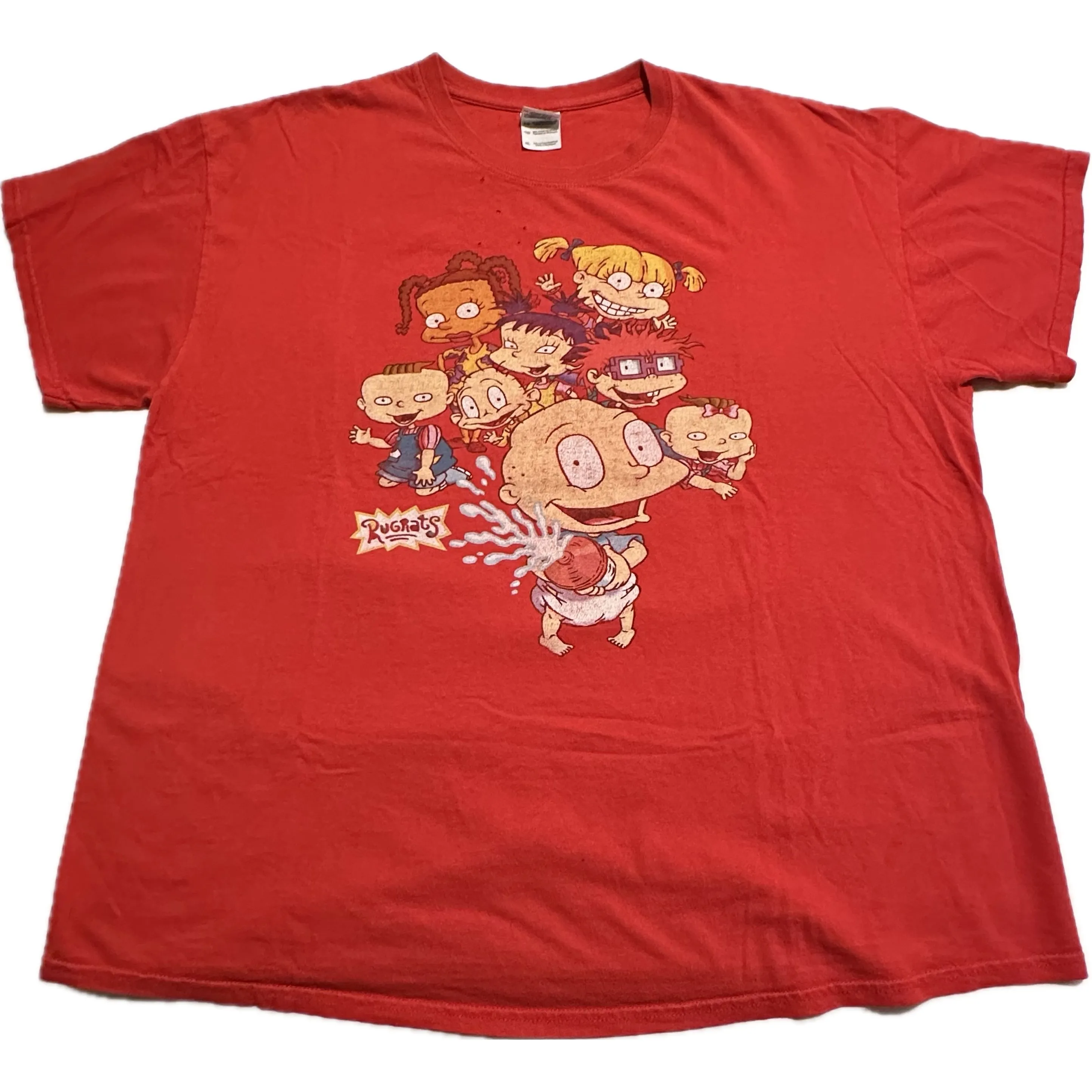 Product image for Vtg Nickelodeon Rugrats Short Sleeve T-Shirt Size XL (fits 2XL) 24.5x28