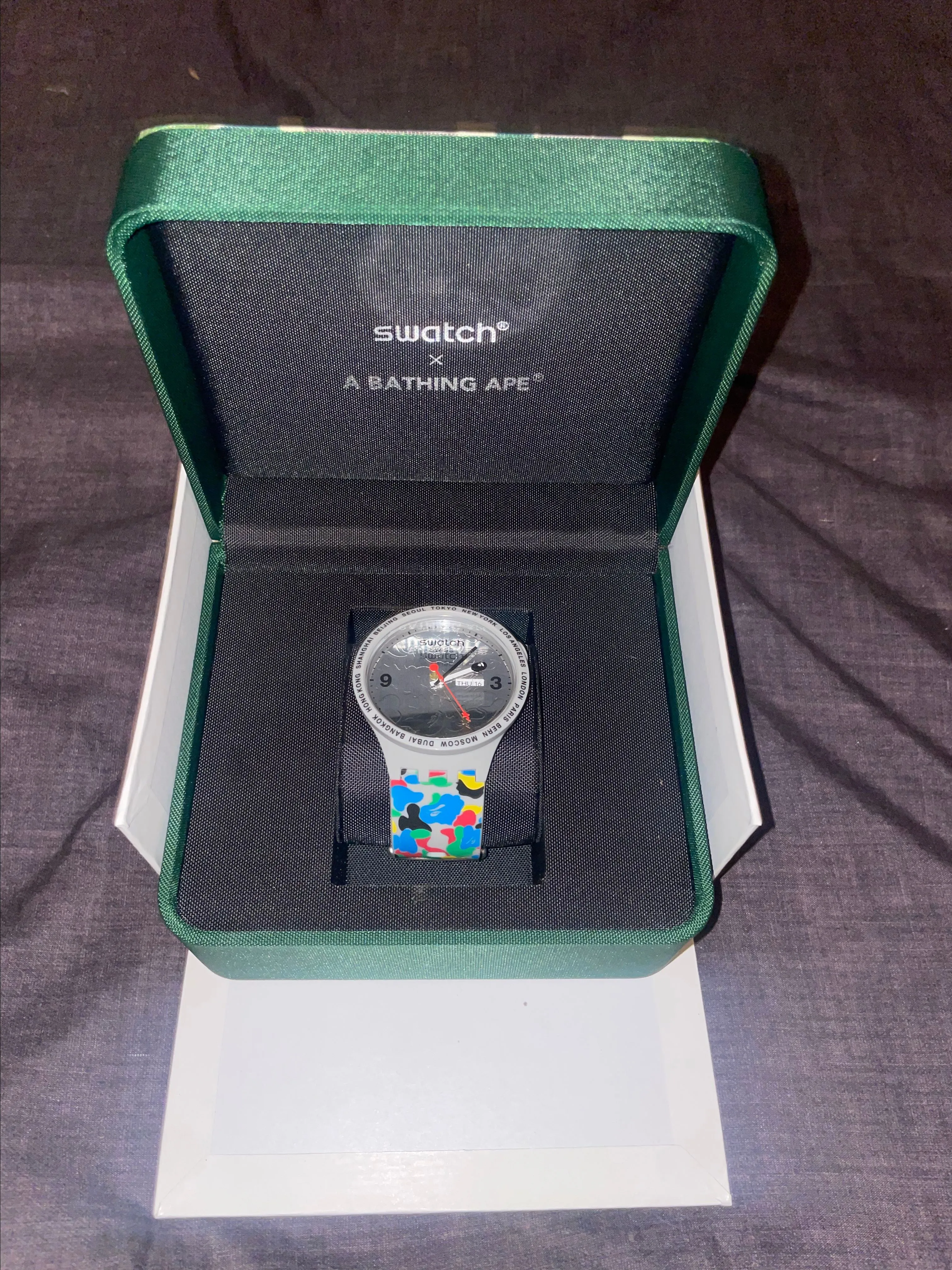 Product image for Bape x Swatch Time Piece